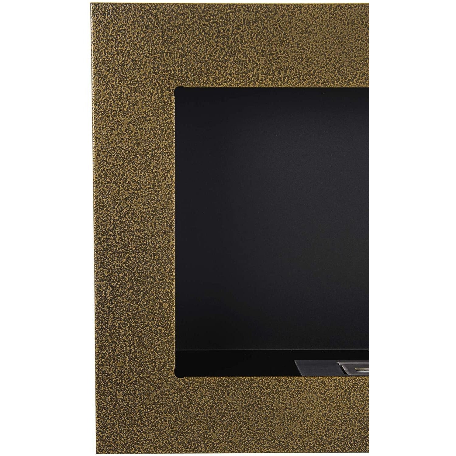 Rea Goudkleurig Bio ethanol Inbouw - Wandhaard 90 cm – afbeelding 4