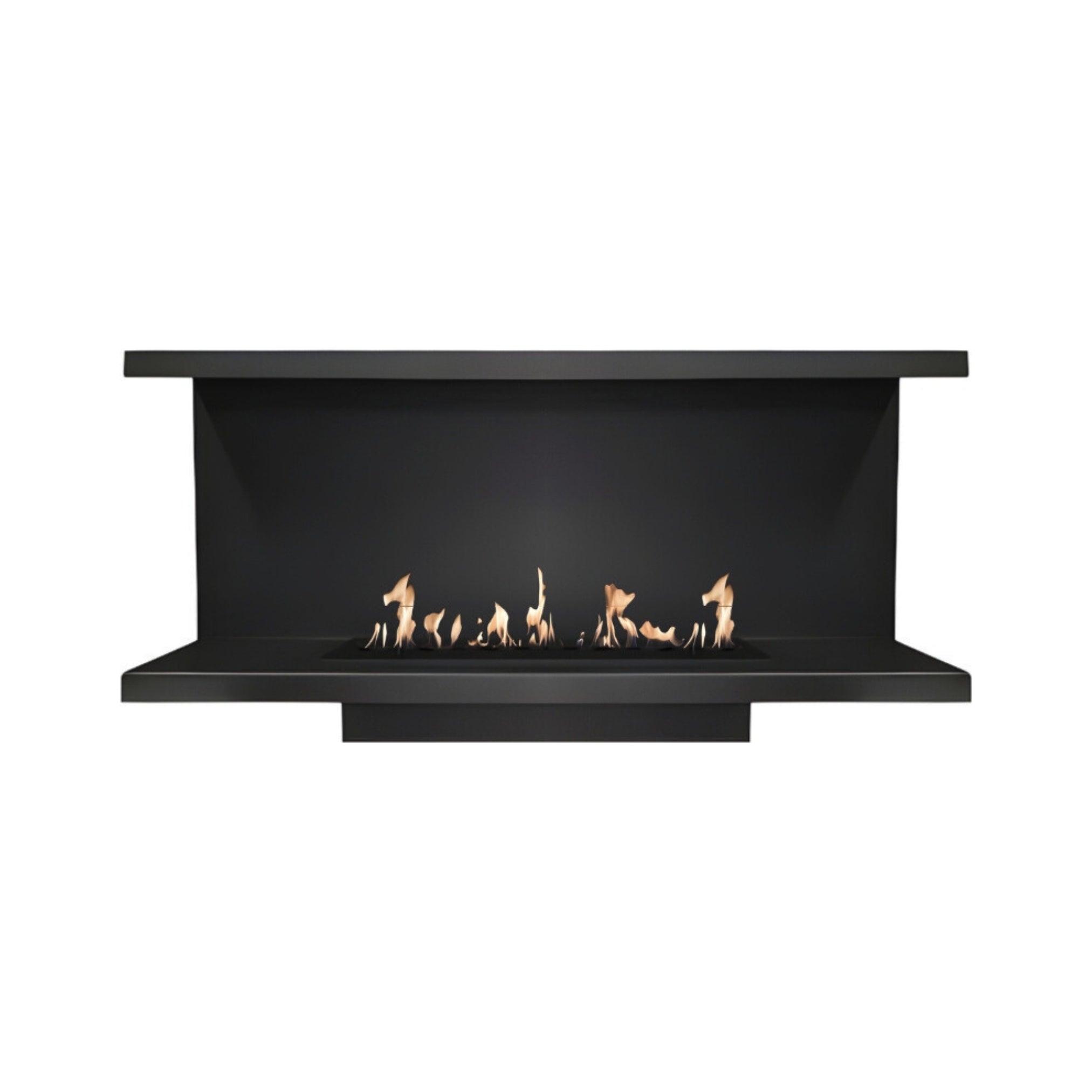 Made Driezijdig Inbouwhaard 90 cm – afbeelding 6