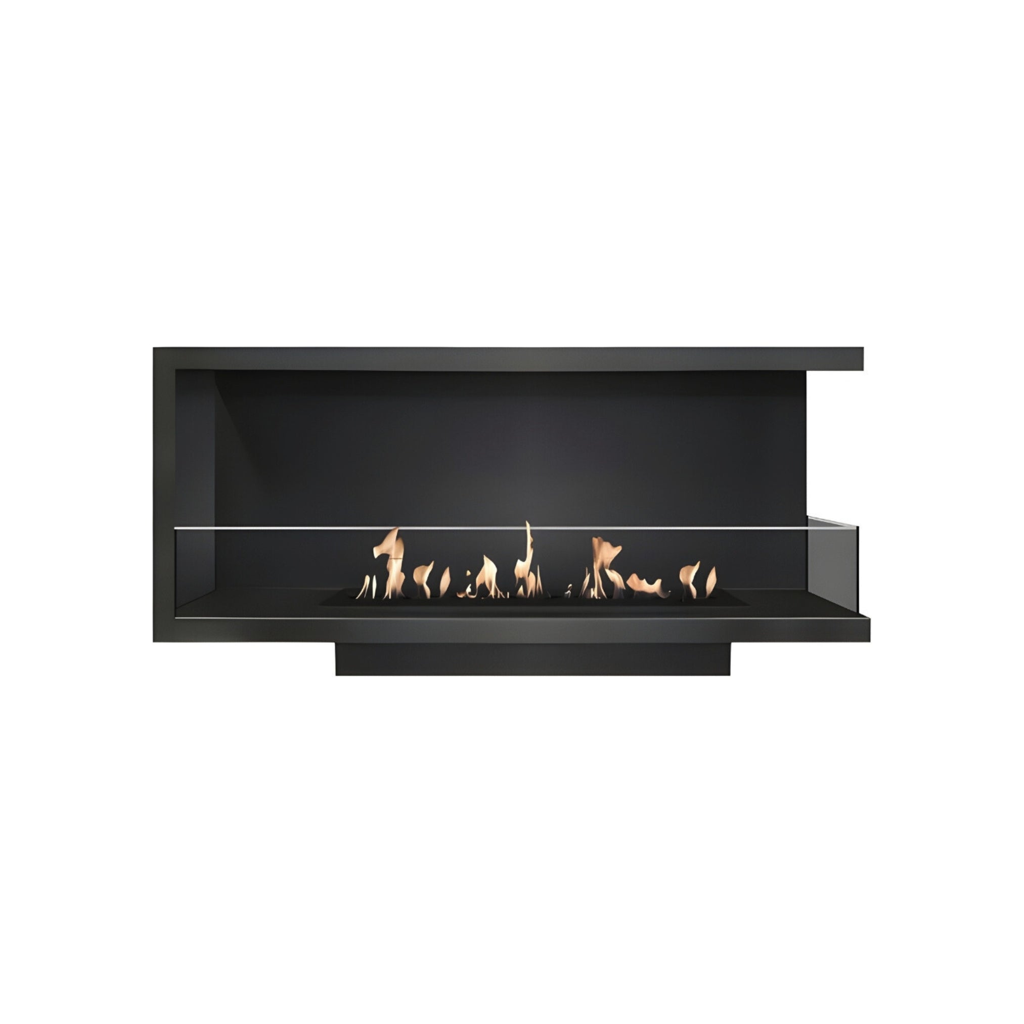 Base Rechts Inbouwhoekhaard 90 cm – afbeelding 1