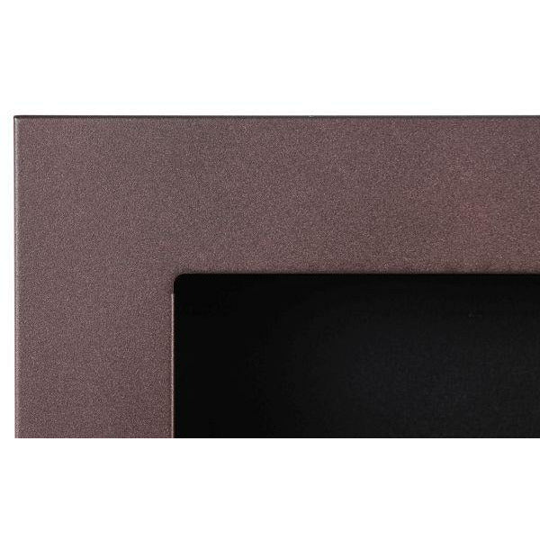 Rea Bruin Bio ethanol Inbouw - Wandhaard 90 cm – afbeelding 2
