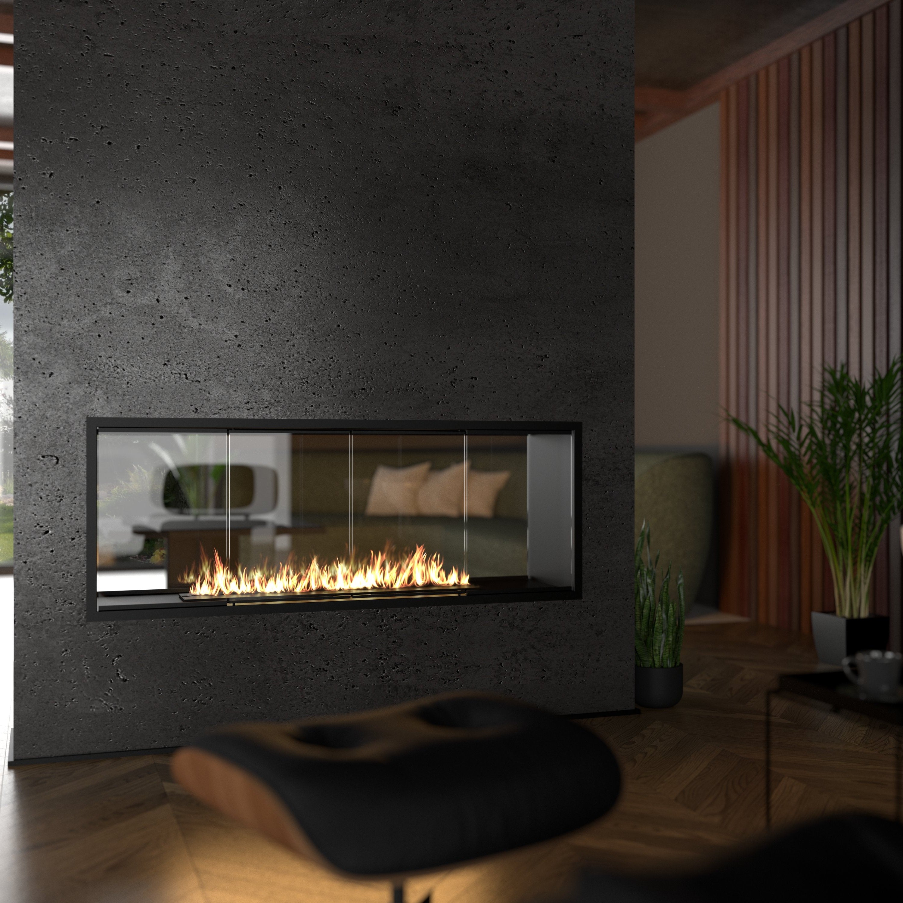 Fame Bio Ethanol Doorkijkhaard 80 cm