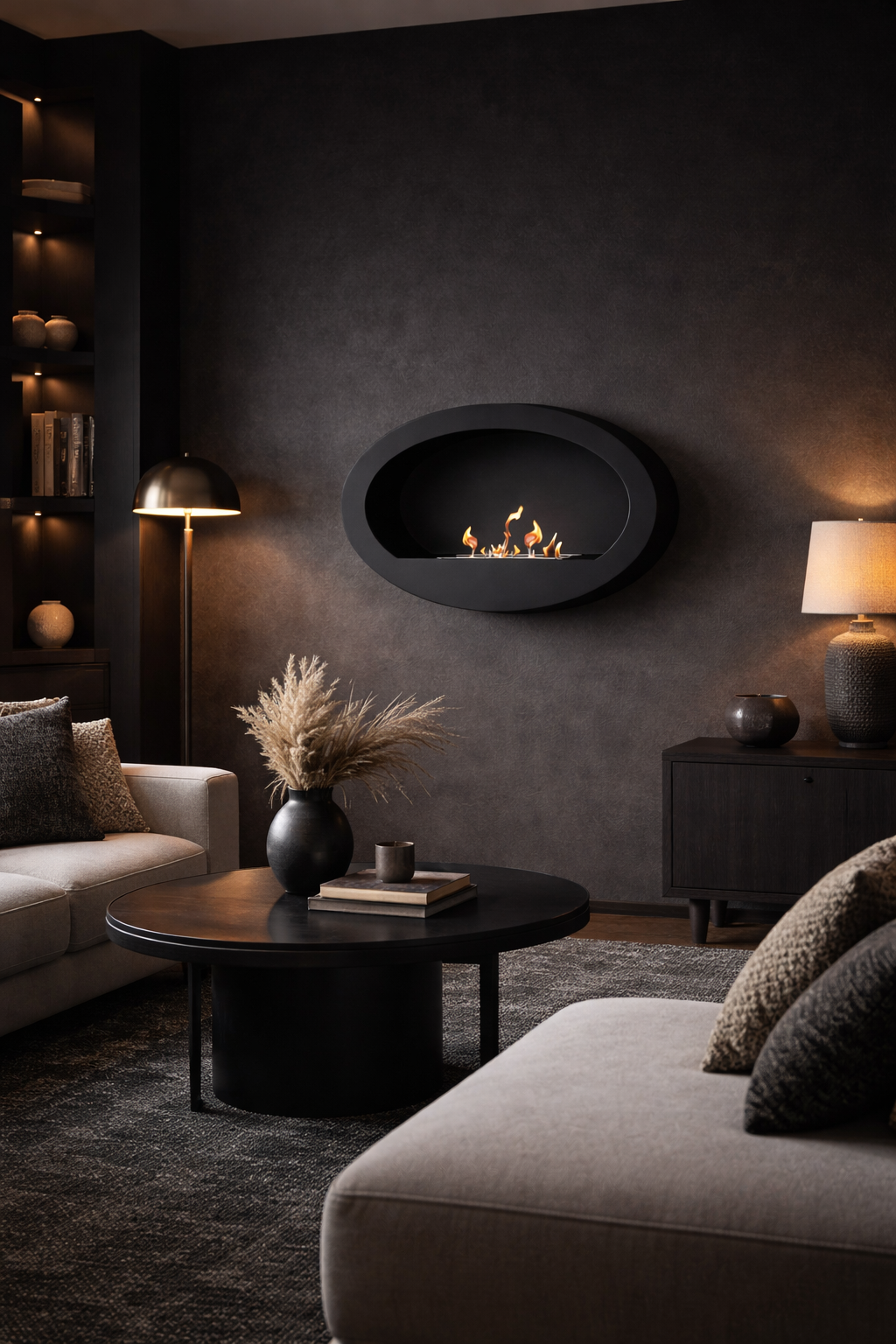 Avilia Bio Ethanol Wandhaard D60 cm – afbeelding 2