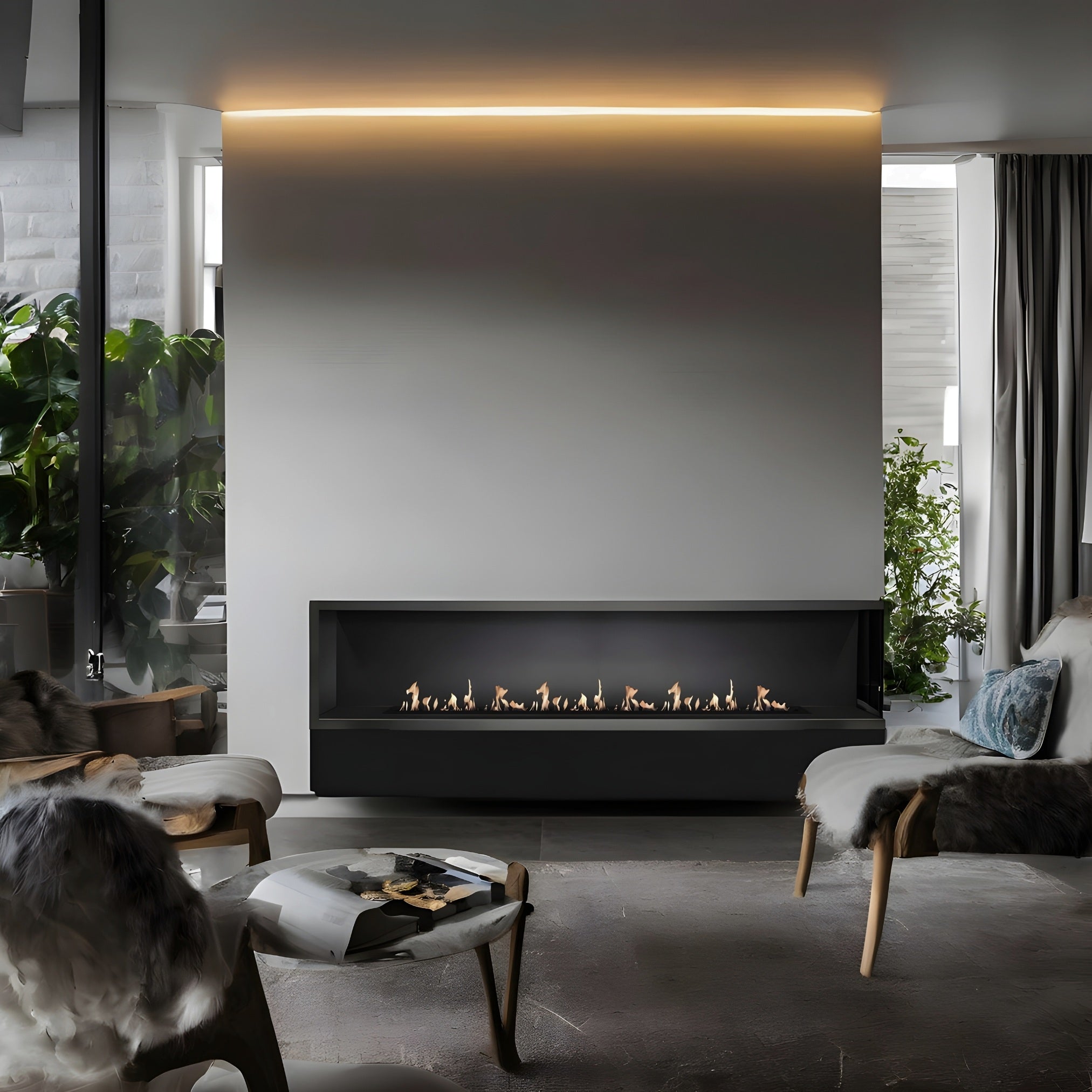 Base Rechts Inbouwhoekhaard 190 cm – afbeelding 3