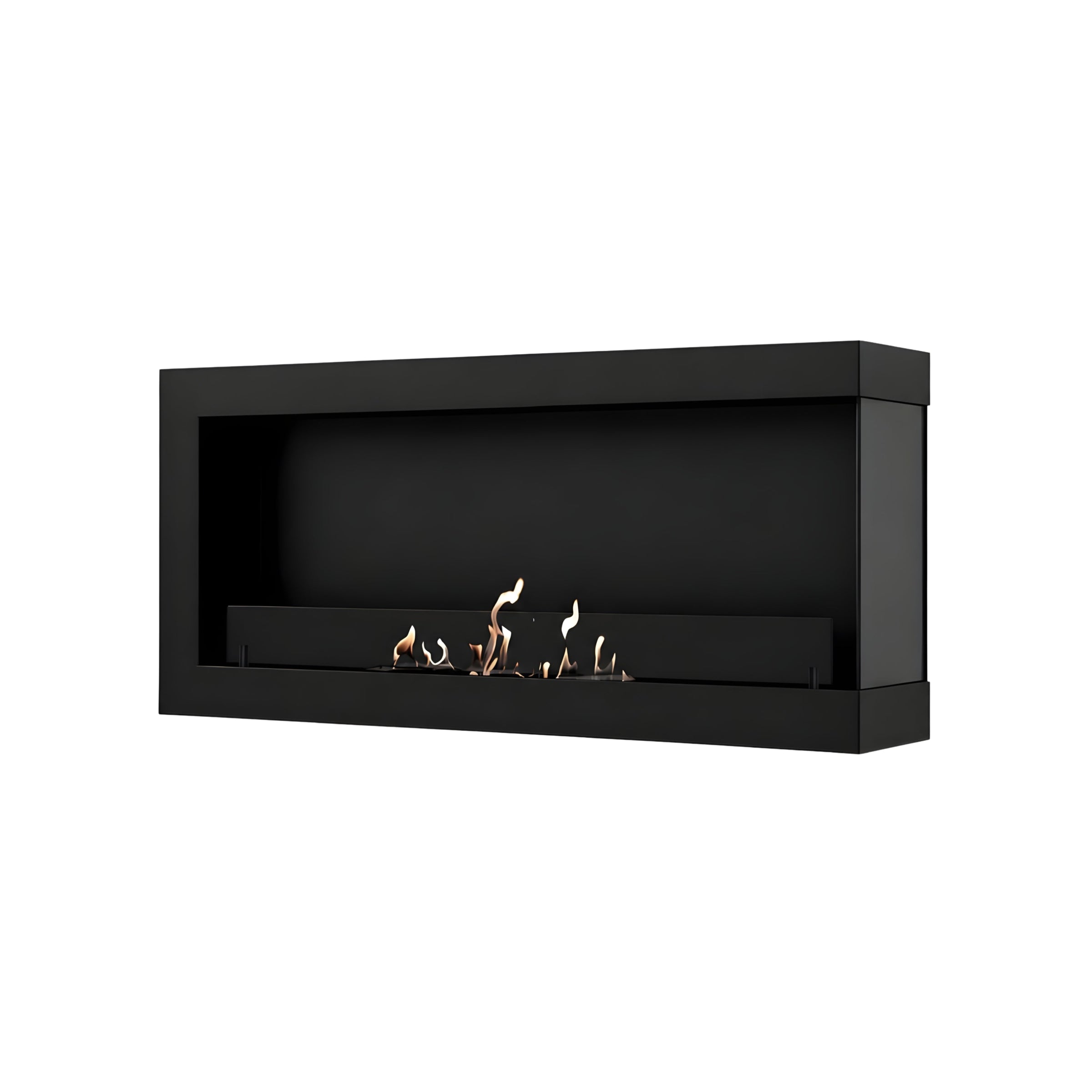 Base Box Rechts Hangende Hoekhaard Zwart 80 cm