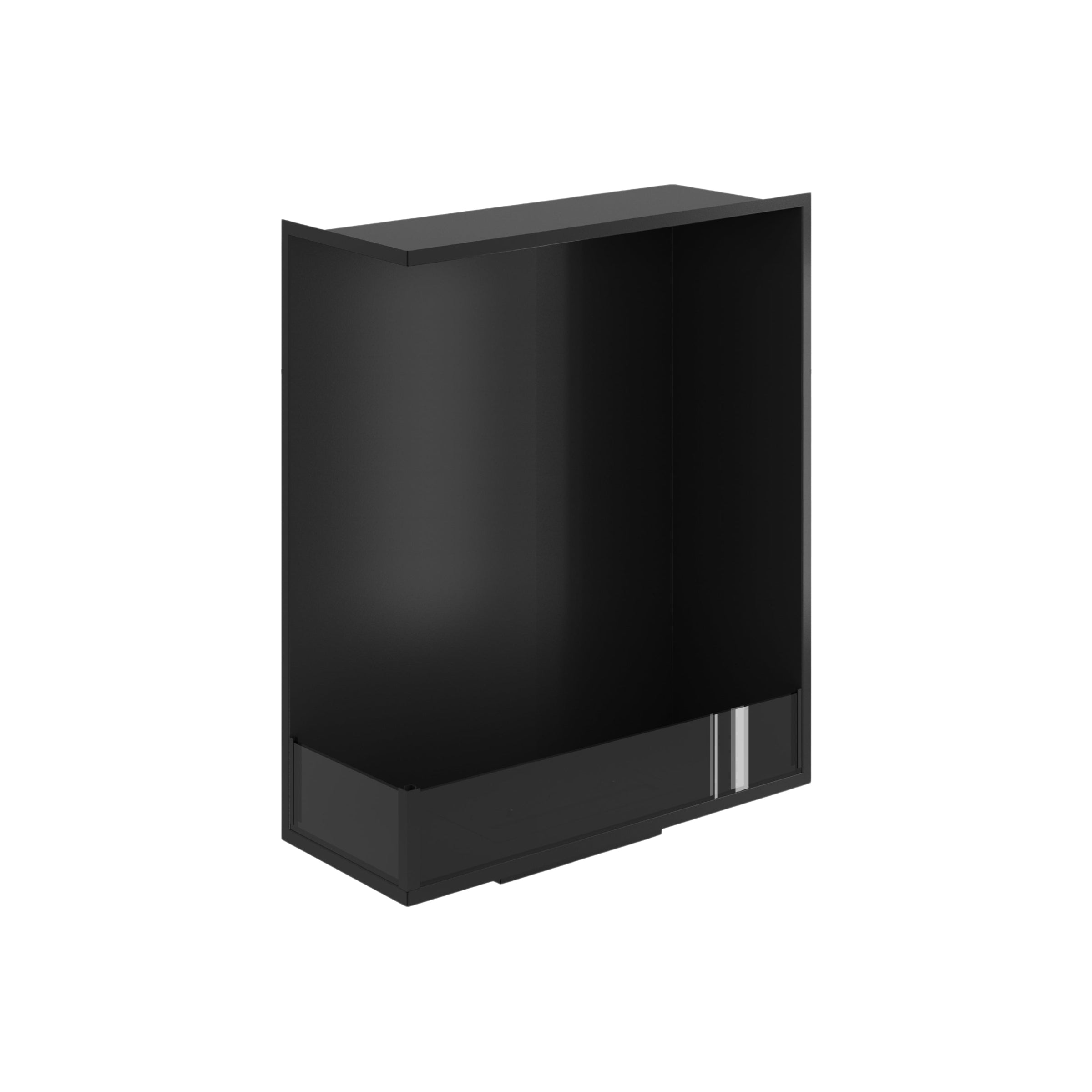 Base Vertical Hoekhaard Links Laag Glas 80 x 100 cm – afbeelding 4