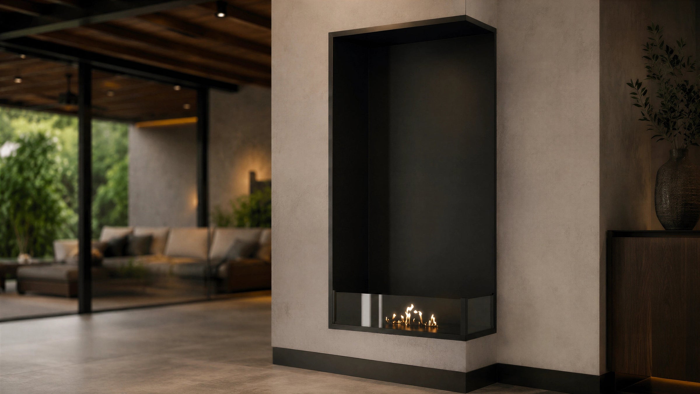 Base Vertical Hoekhaard Rechts Laag Glas 60 x 120 cm – afbeelding 2