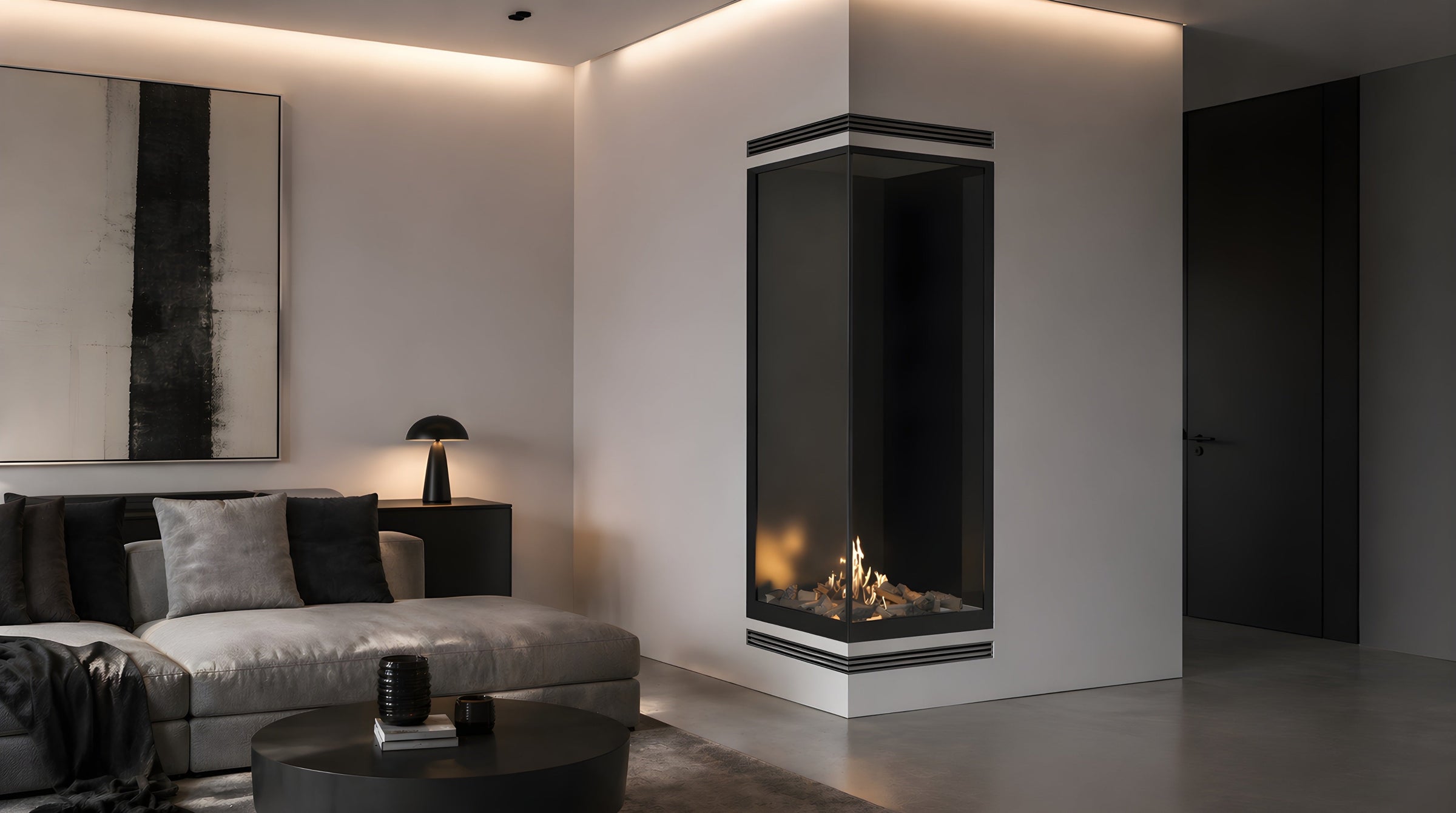 Base Vertical Hoekhaard Links Volle Glas 70 x 200 cm – afbeelding 3