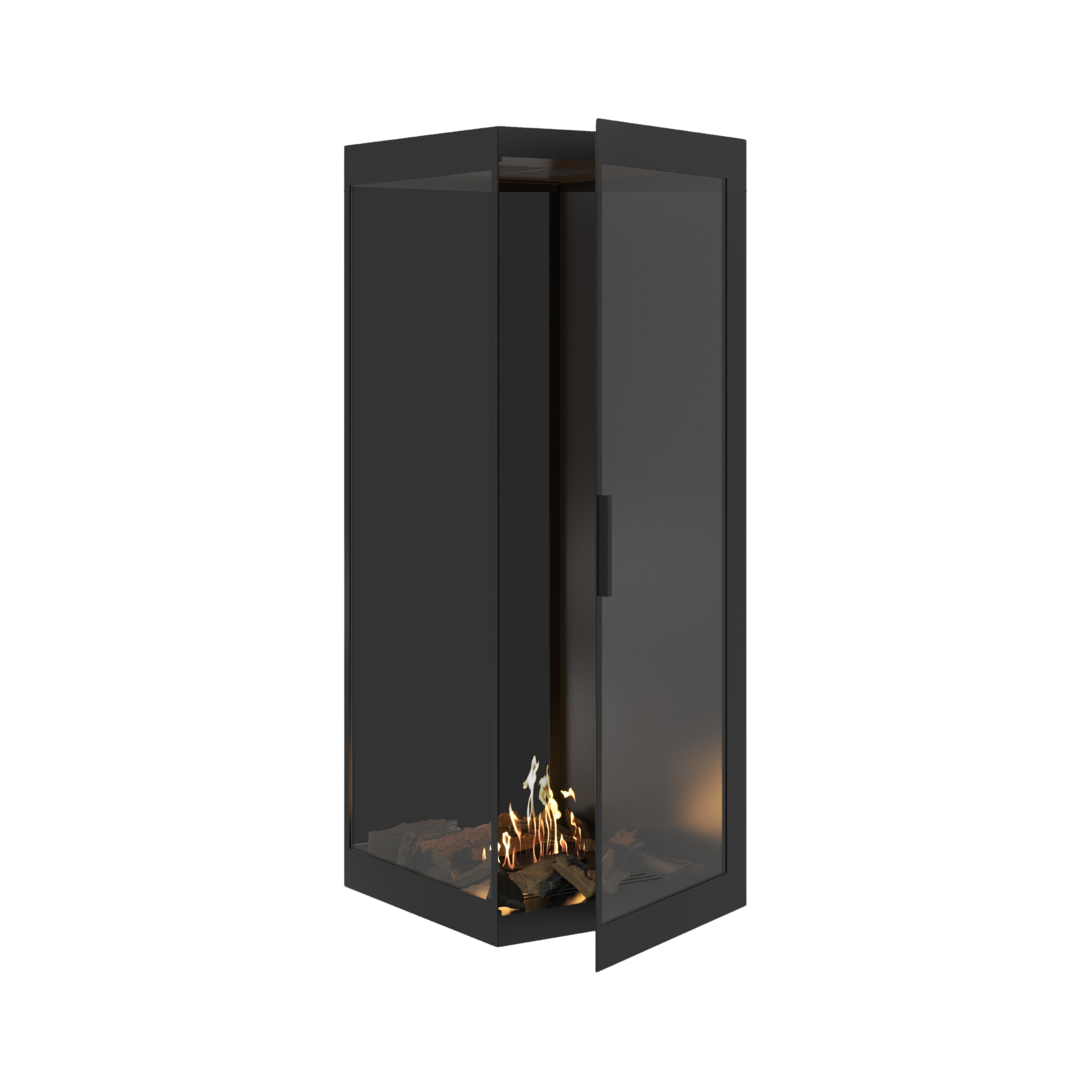 Base Vertical Hoekhaard Links Volle Glas 60 x 140 cm – afbeelding 1