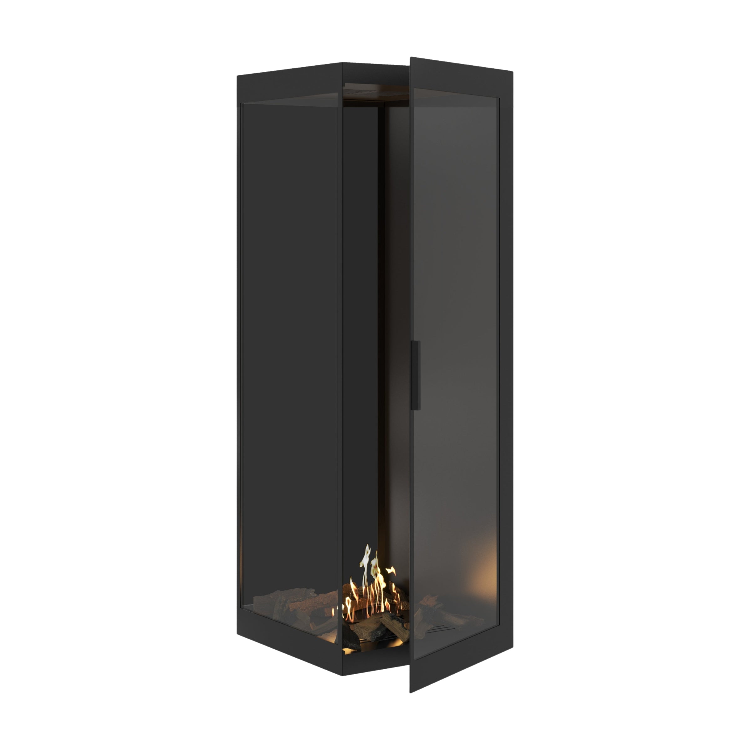Base Vertical Hoekhaard Links Volle Glas 60 x 160 cm – afbeelding 1