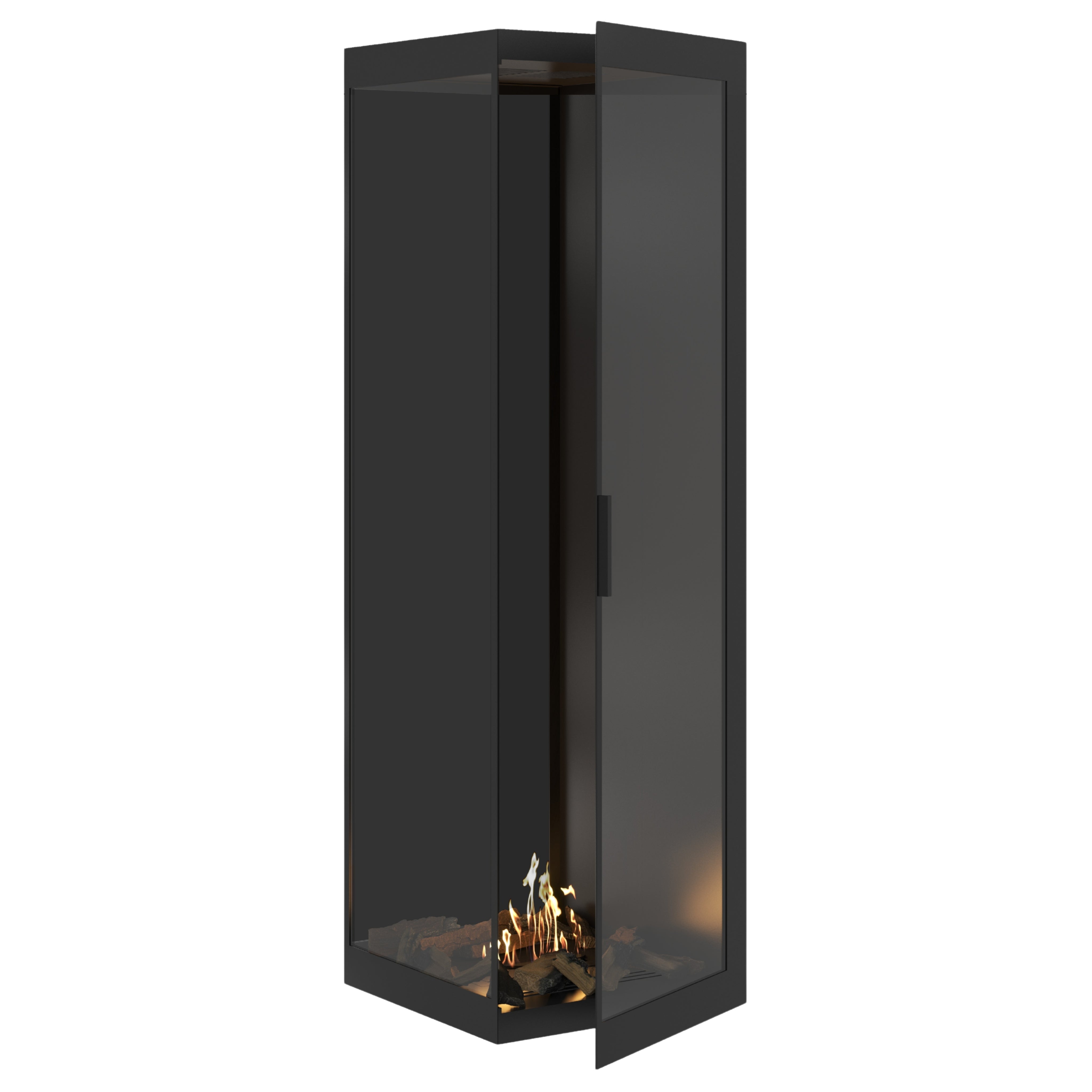 Base Vertical Hoekhaard Links Volle Glas 60 x 200 cm – afbeelding 1