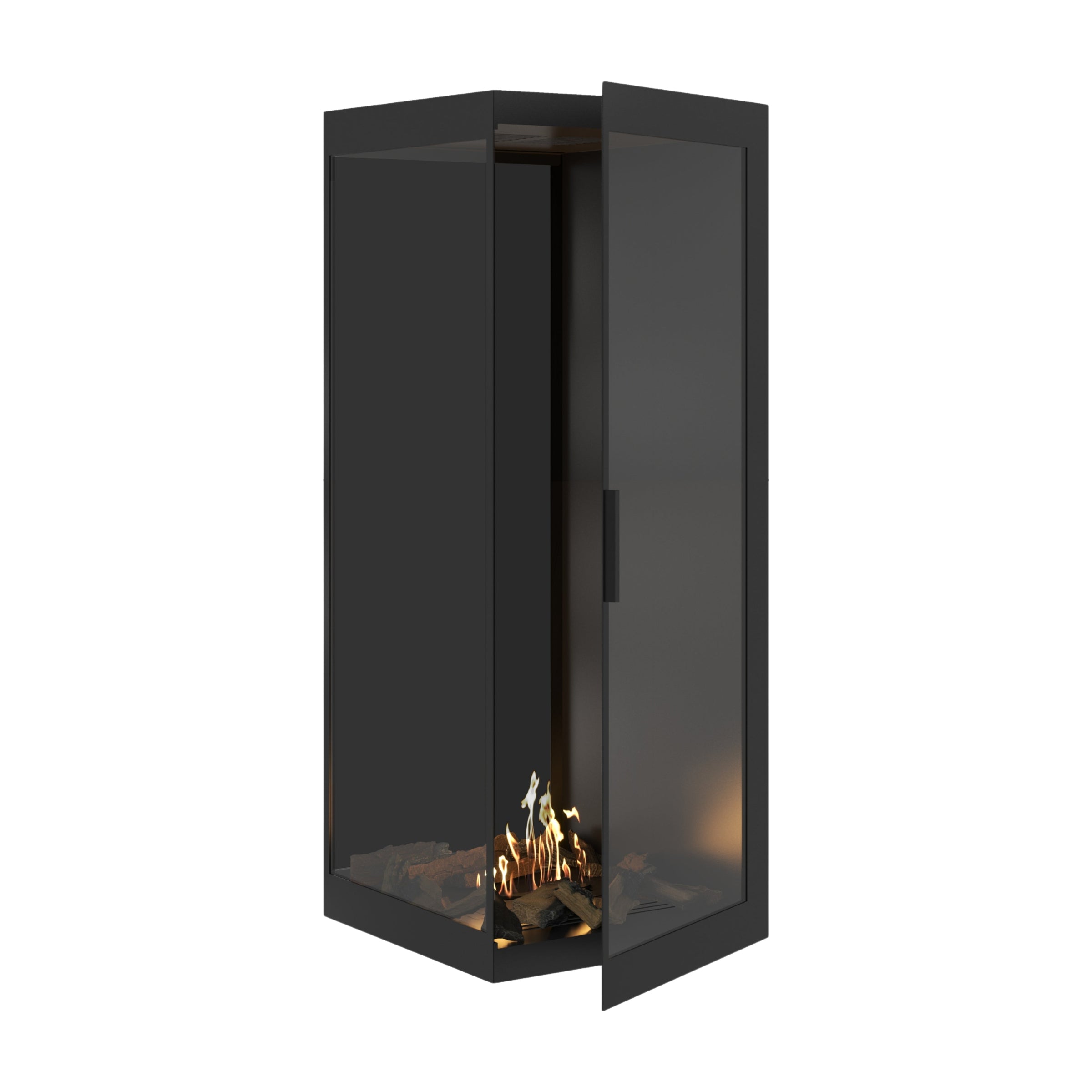 Base Vertical Hoekhaard Links Volle Glas 70 x 160 cm – afbeelding 1