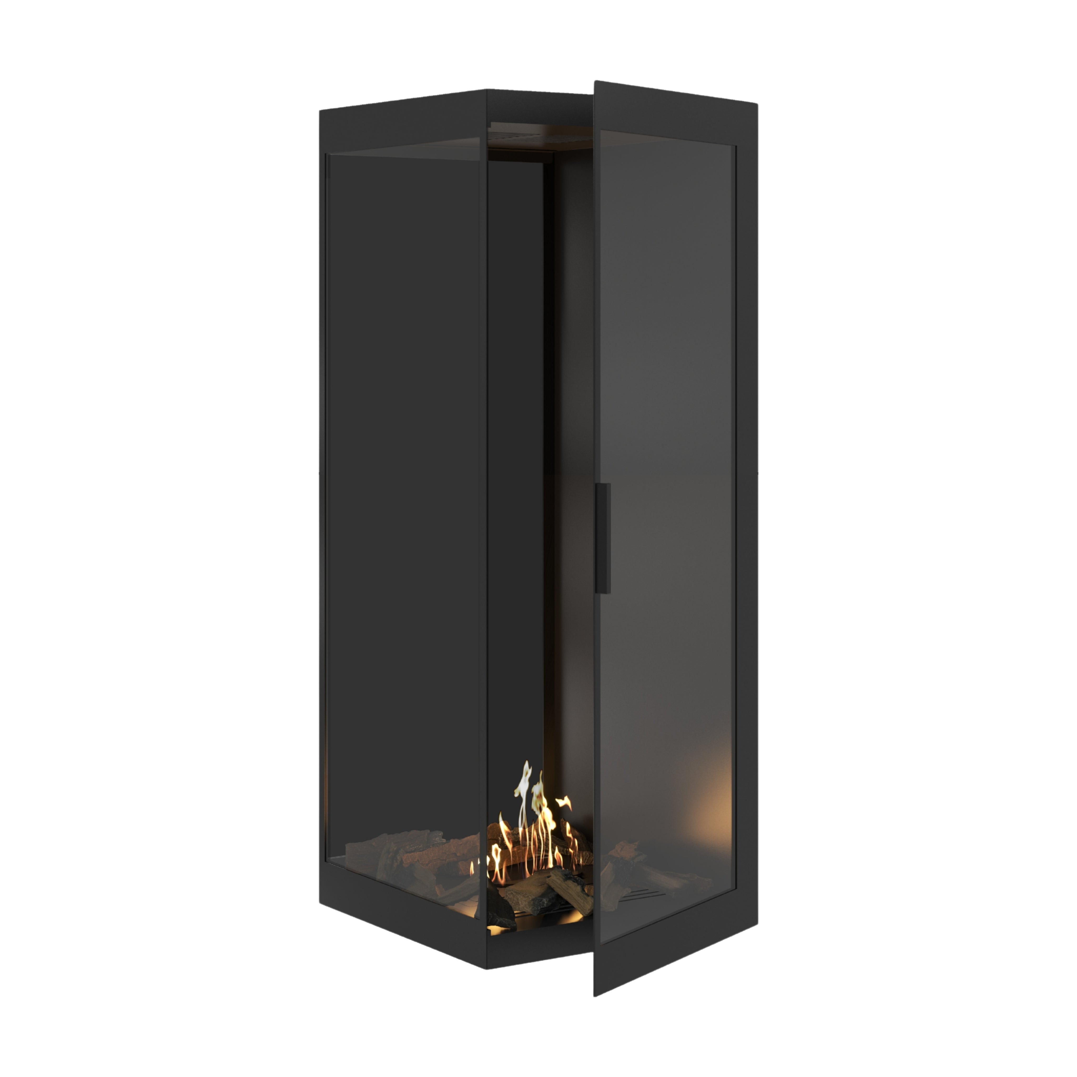 Base Vertical Hoekhaard Links Volle Glas 70 x 160 cm – afbeelding 1