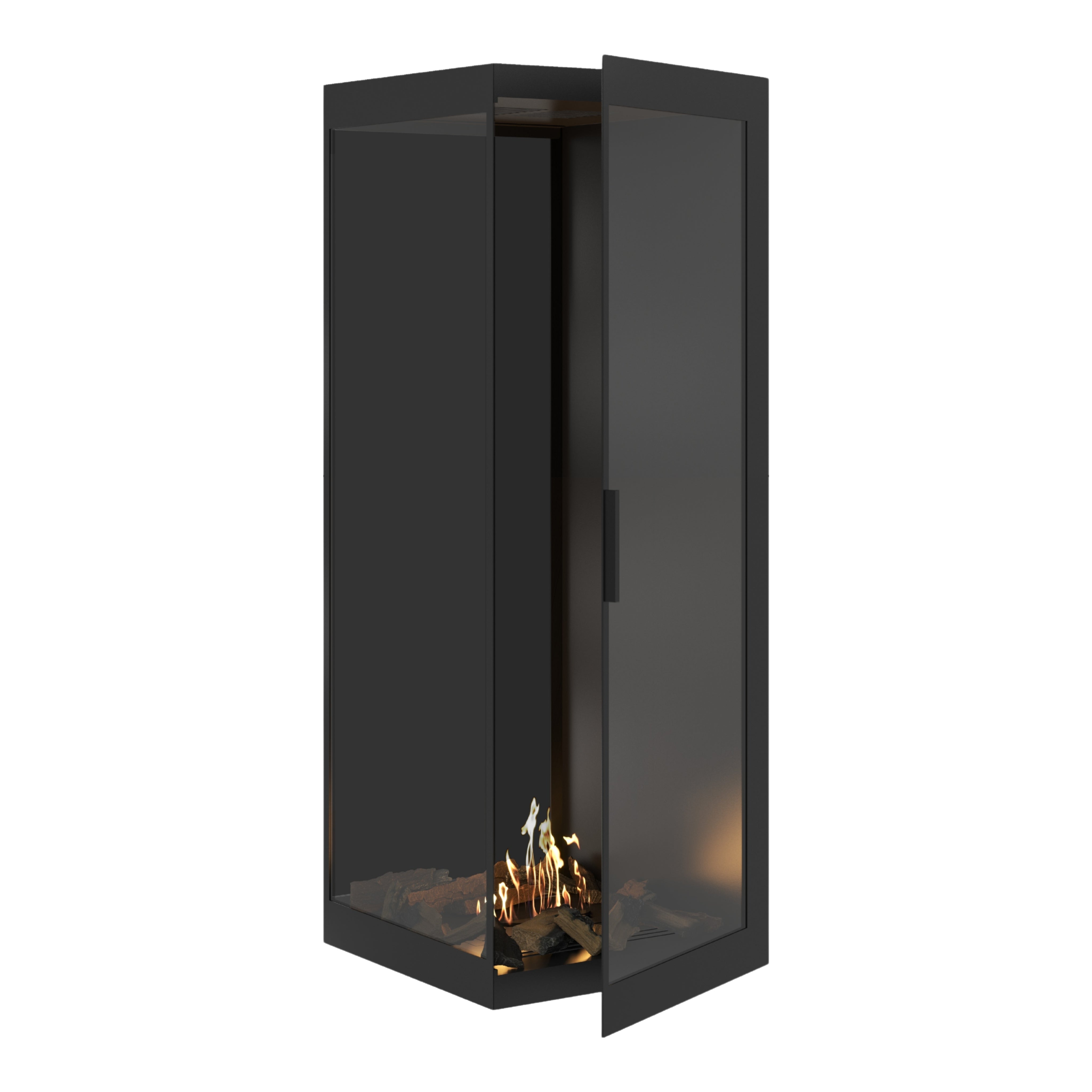 Base Vertical Hoekhaard Links Volle Glas 70 x 180 cm – afbeelding 1