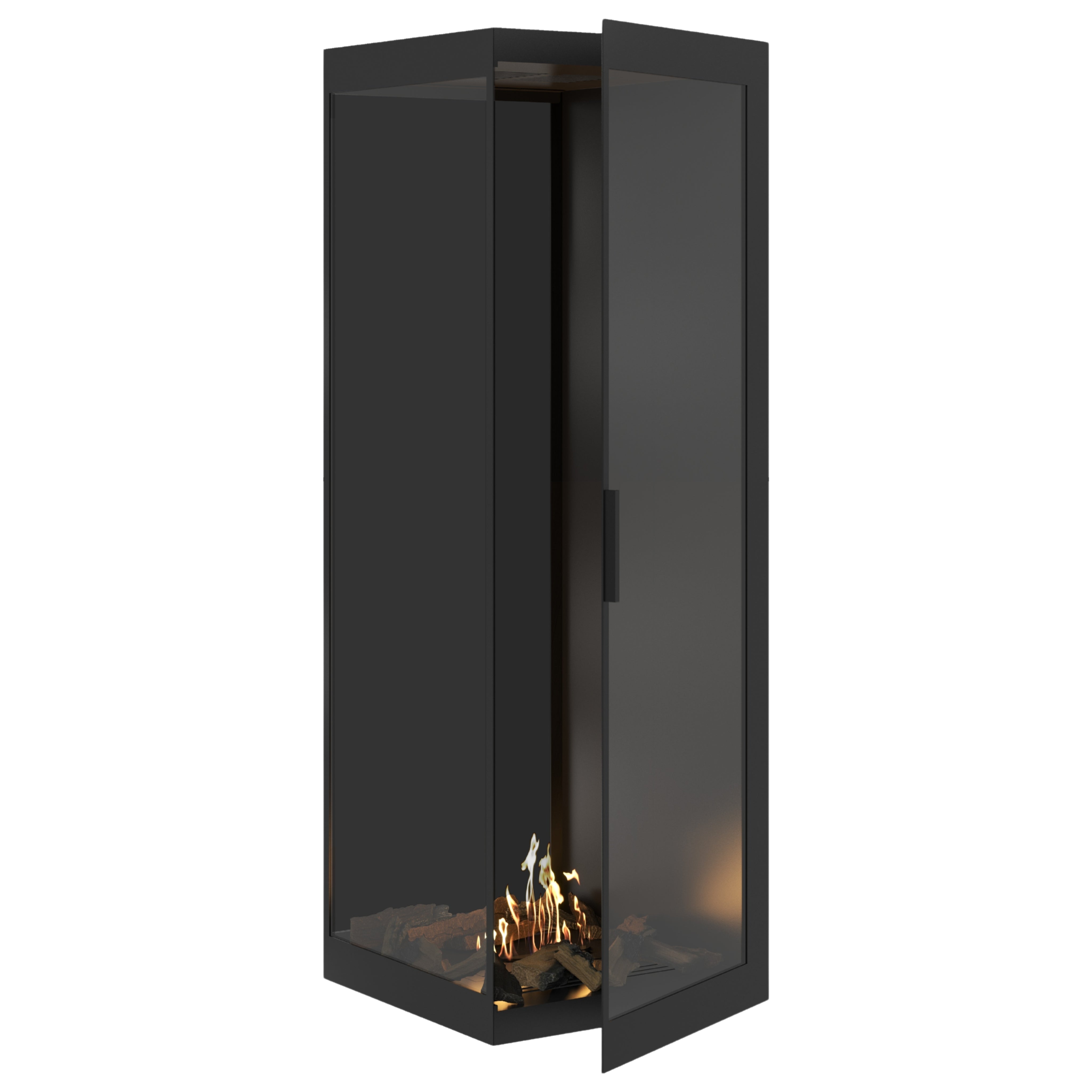 Base Vertical Hoekhaard Links Volle Glas 70 x 200 cm – afbeelding 1