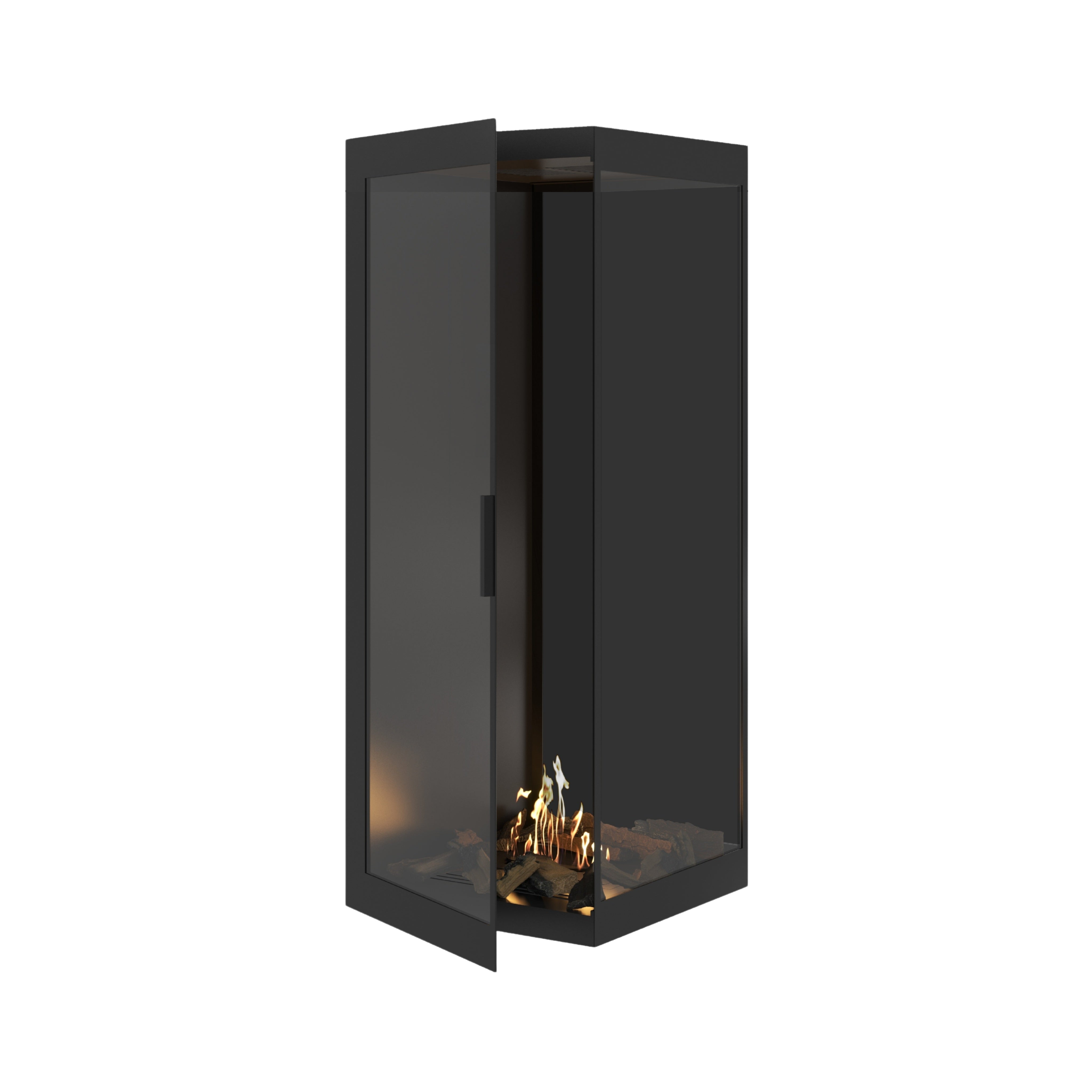Base Vertical Hoekhaard Rechts Volle Glas 60 x 140 cm – afbeelding 1