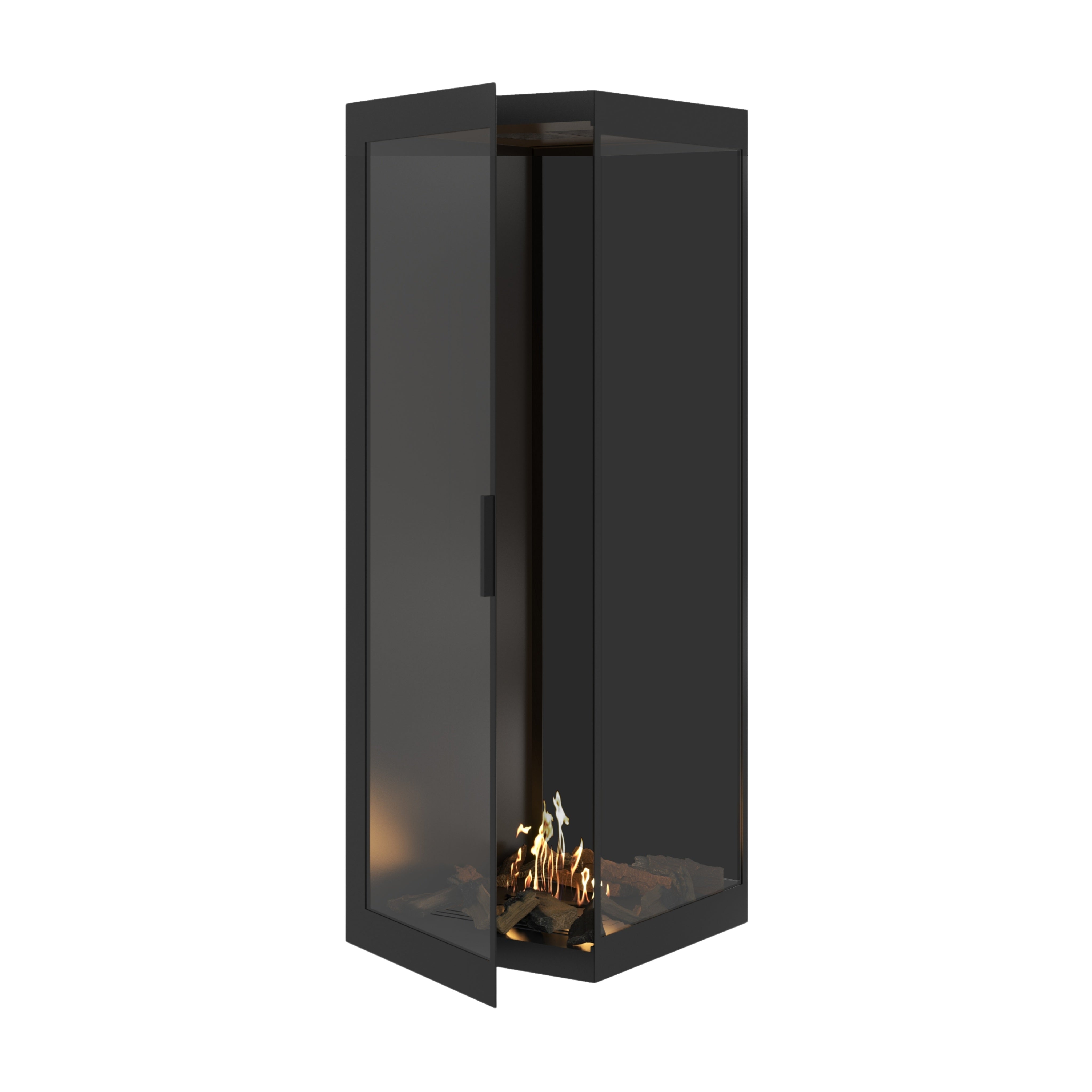 Base Vertical Hoekhaard Rechts Volle Glas 60 x 160 cm – afbeelding 1