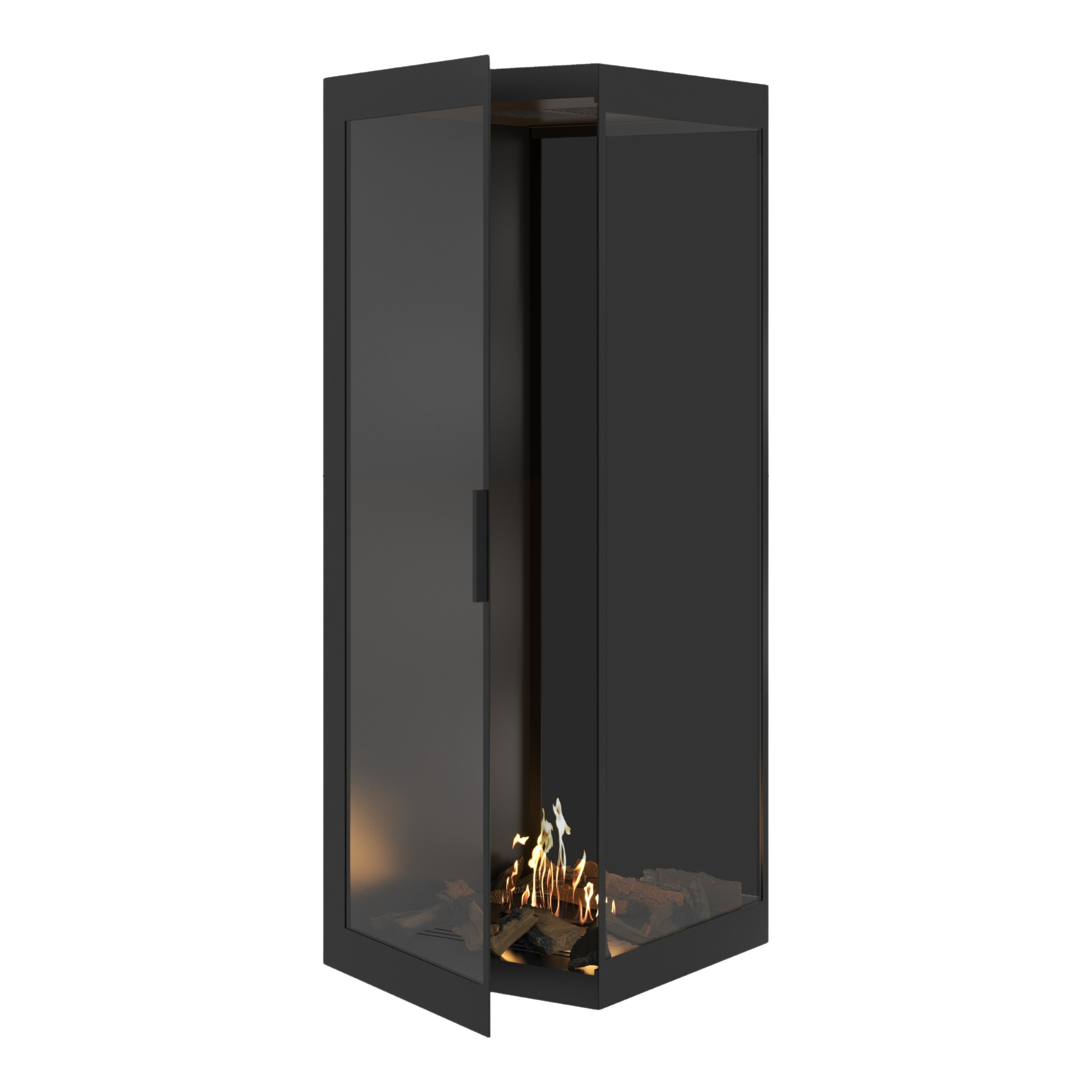 Base Vertical Hoekhaard Rechts Volle Glas 70 x 180 cm – afbeelding 1