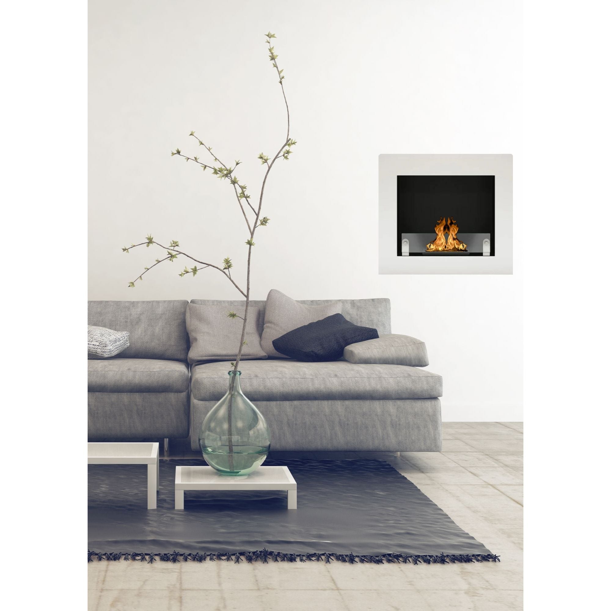 Basia Bio Ethanol Wandhaard 70 cm – afbeelding 3