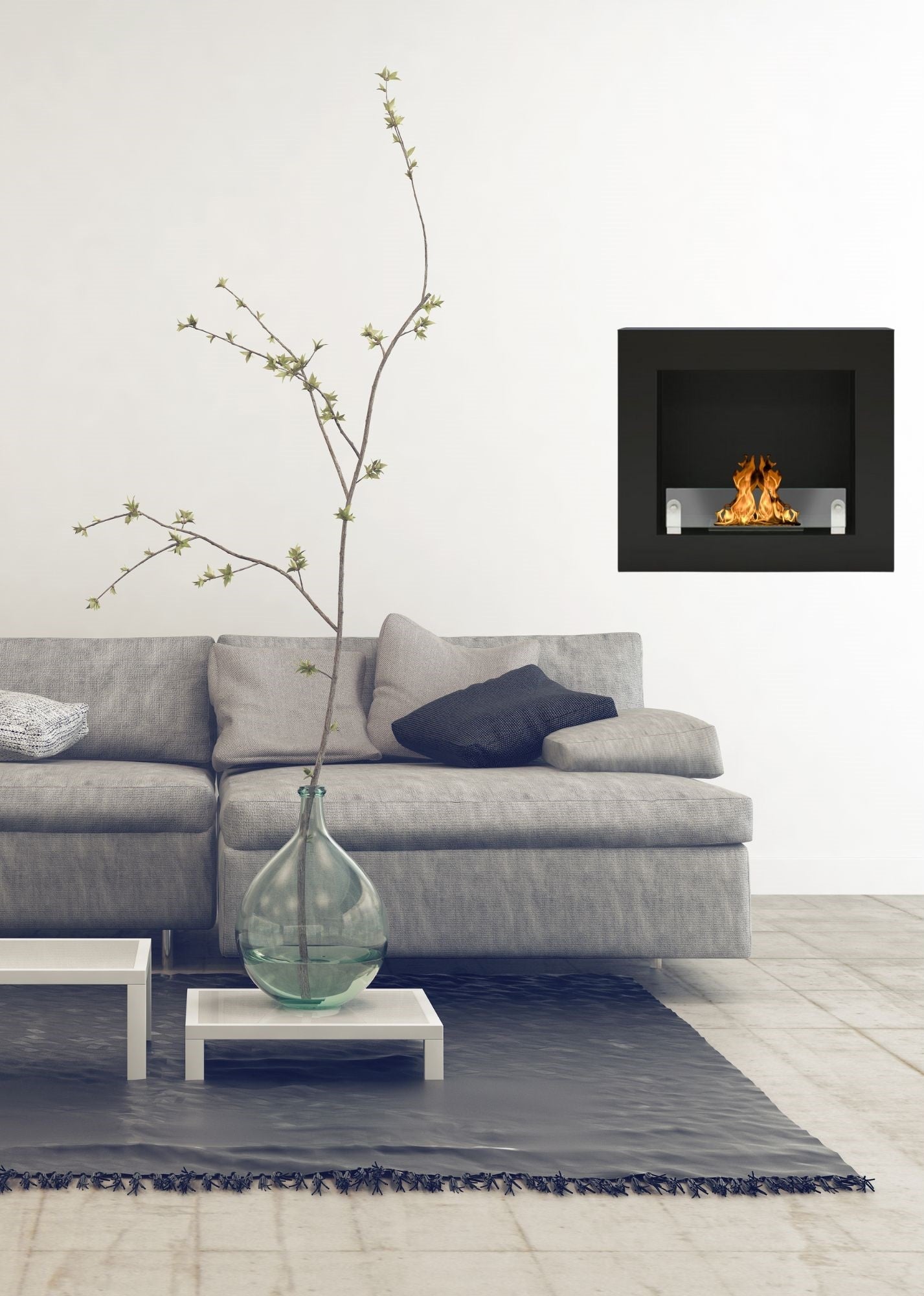 Basia Bio Ethanol Wandhaard 70 cm – afbeelding 4