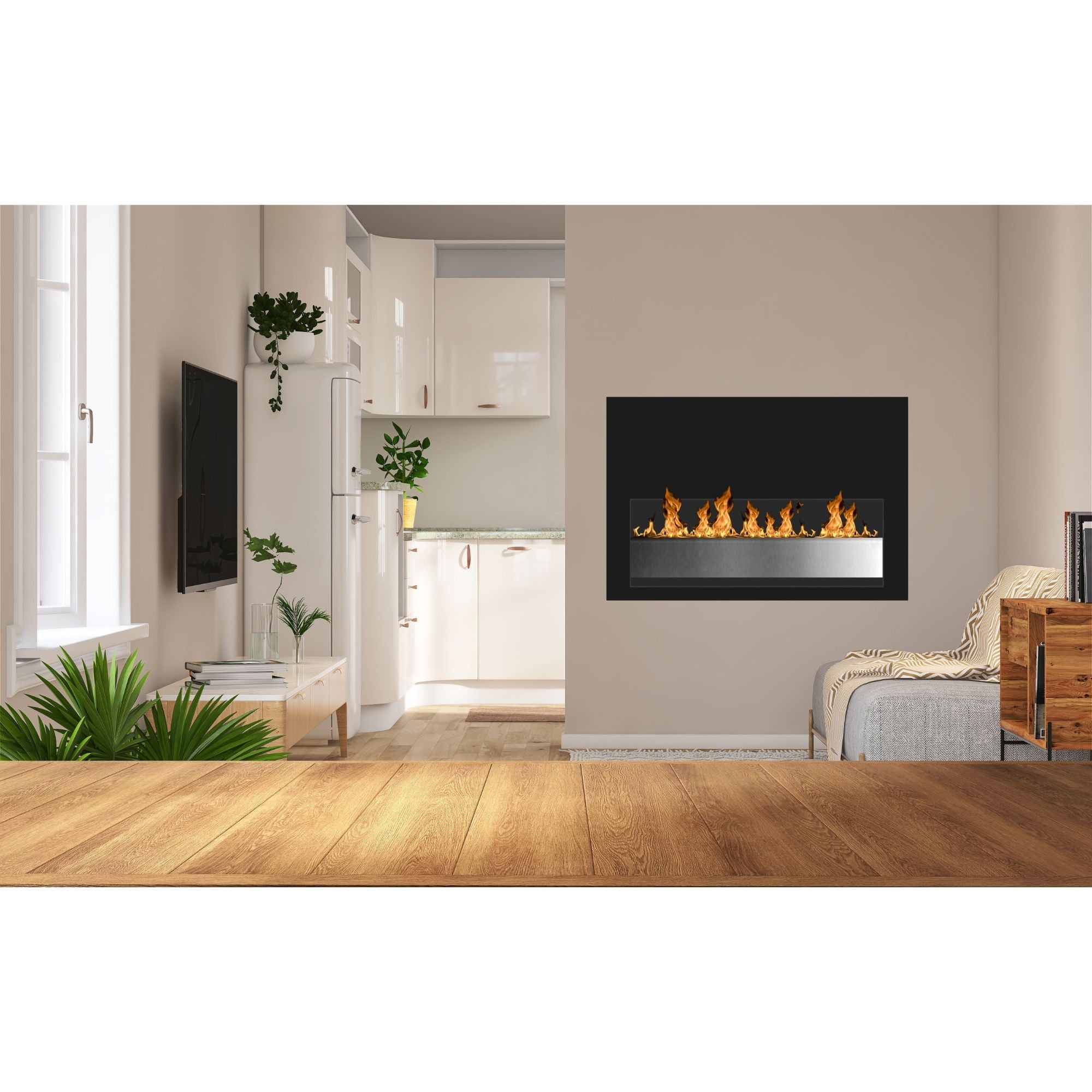 Batur Bio Ethanol Wandhaard 90 cm – afbeelding 3