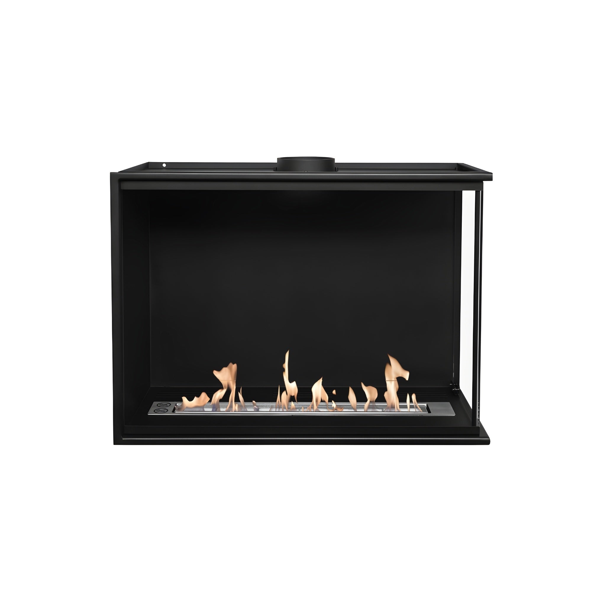 Bio Ethanol Inbouwhoekhaard Rechts 60 cm – afbeelding 3