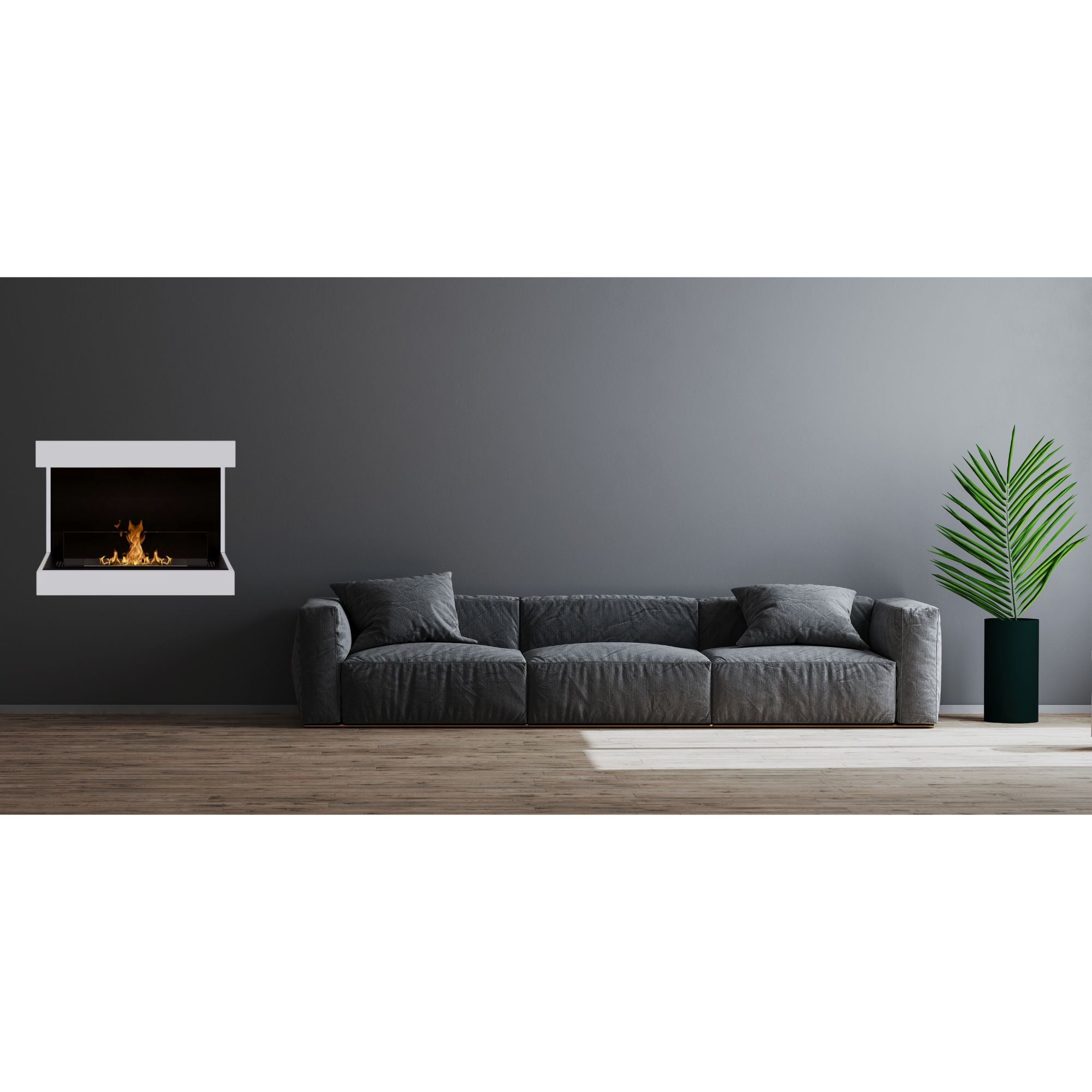 Caal Bio Ethanol Wandhaard 70 cm – afbeelding 4