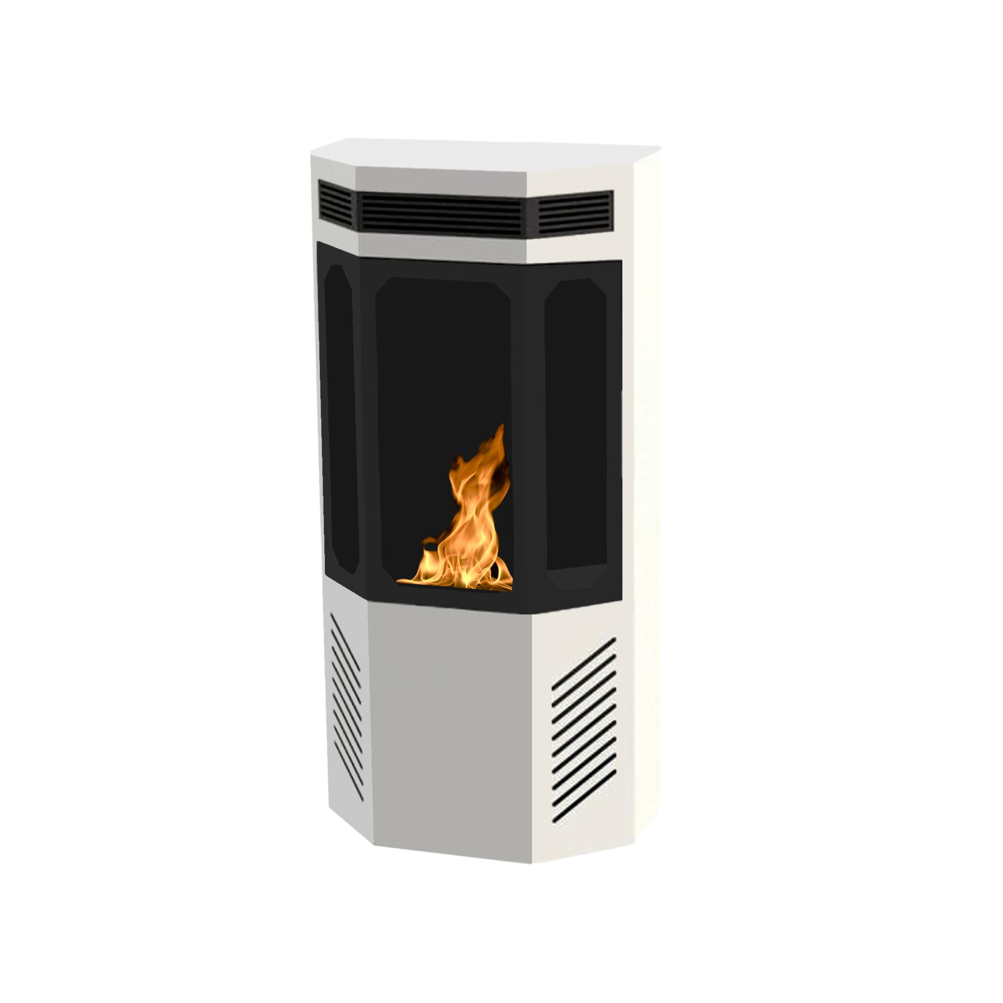 Dable Bio Ethanol Vrijstaand Haard H120 CM