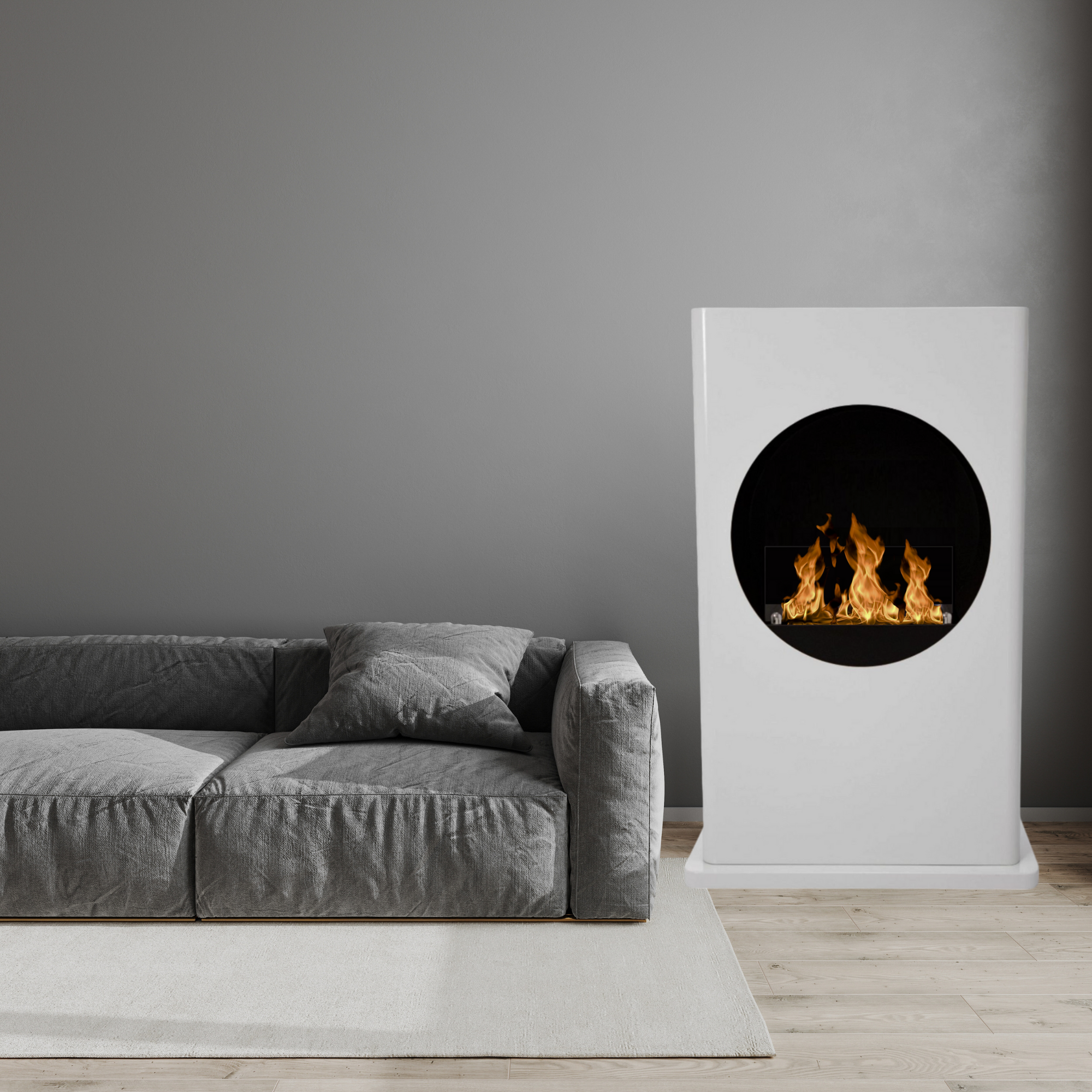 Dio Bio Ethanol Vrijstaand Haard H100 cm – afbeelding 2