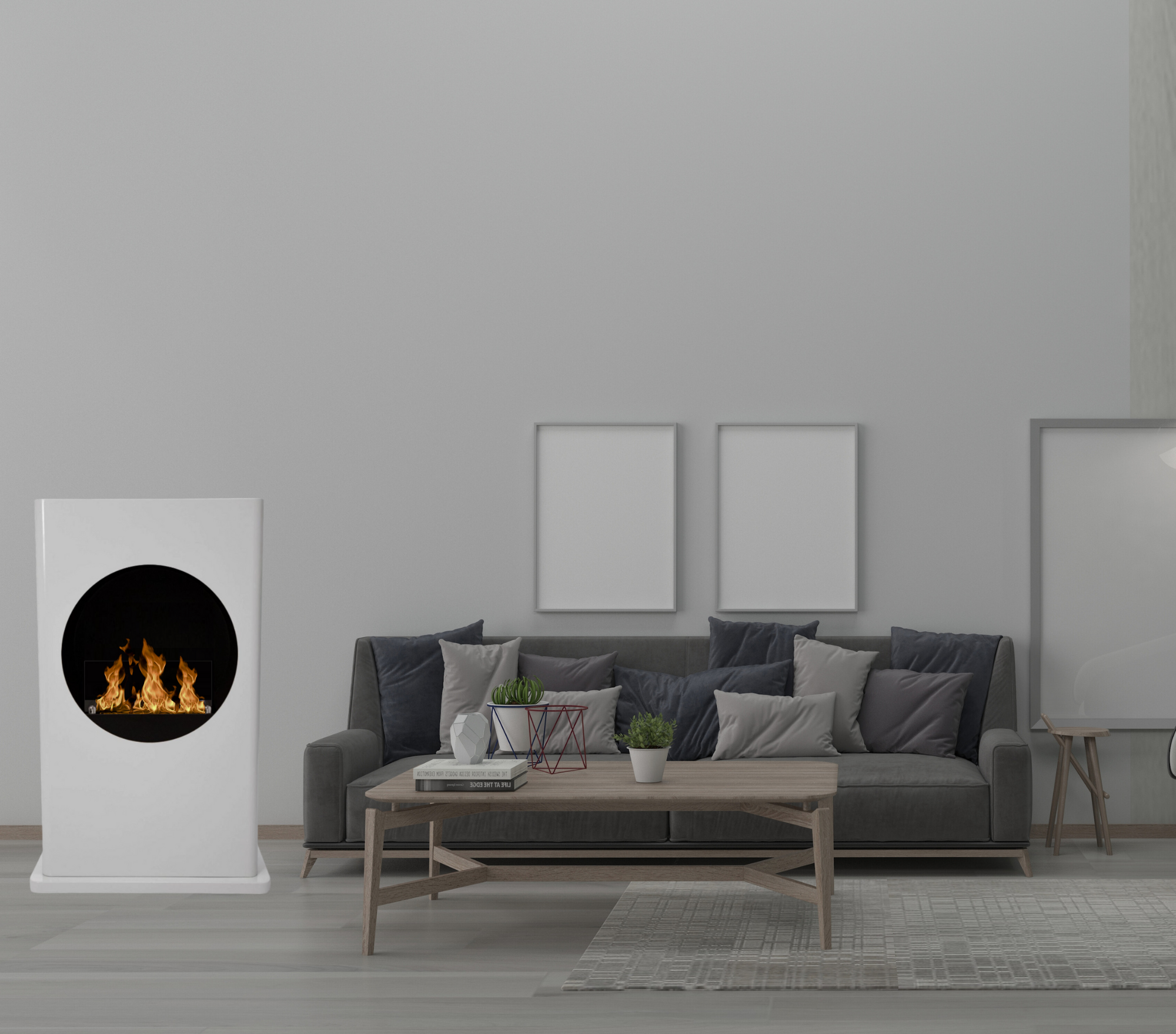 Dio Bio Ethanol Vrijstaand Haard H100 cm – afbeelding 3