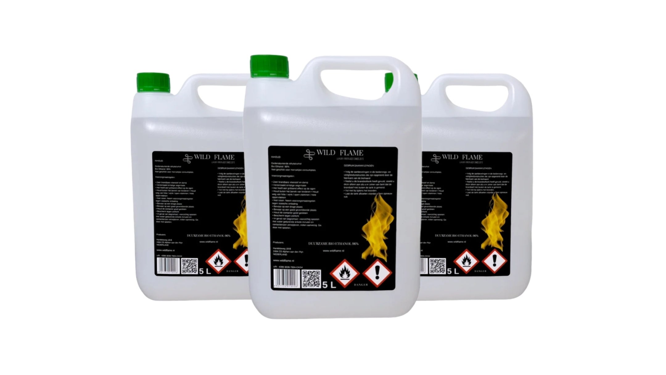 Duurzame Bio Ethanol Brandstof 15 Liter Jerrycan – afbeelding 1