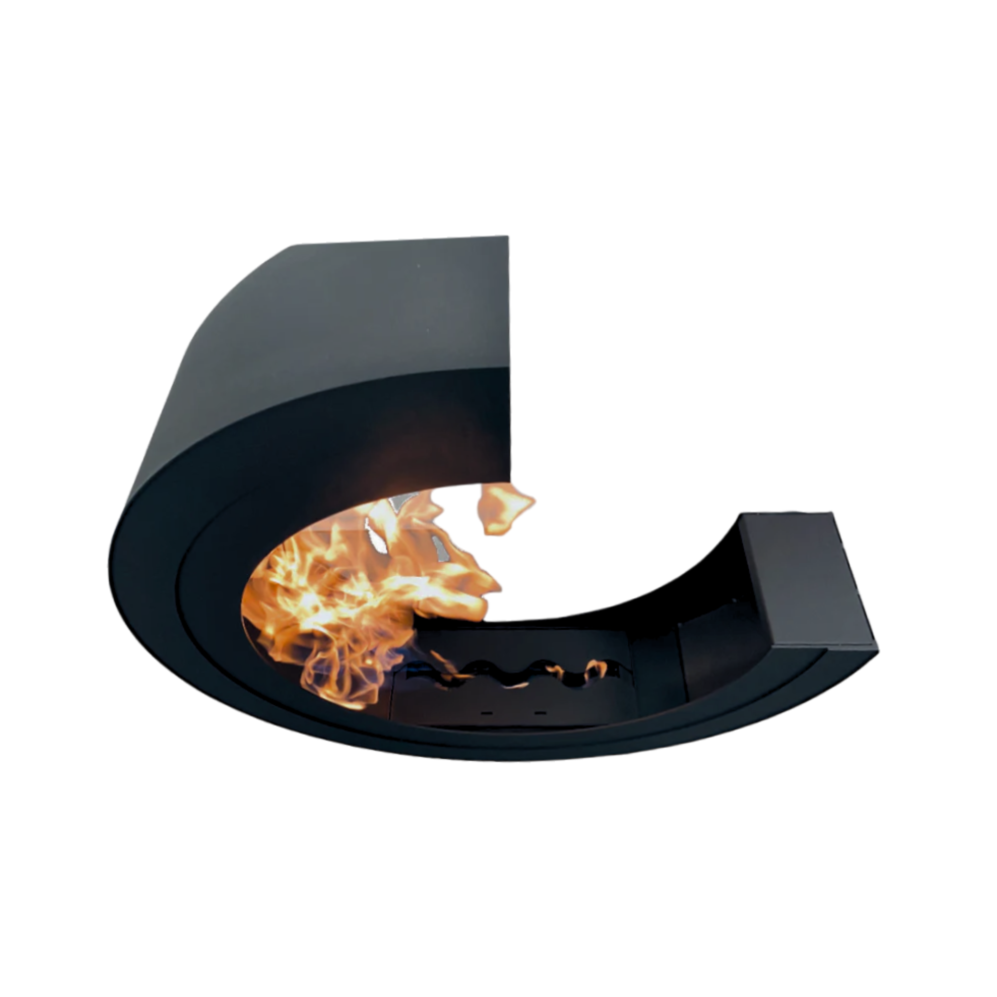 Erta 3/4 Z Bio Ethanol Vrijstaand Haard D80 cm – afbeelding 3