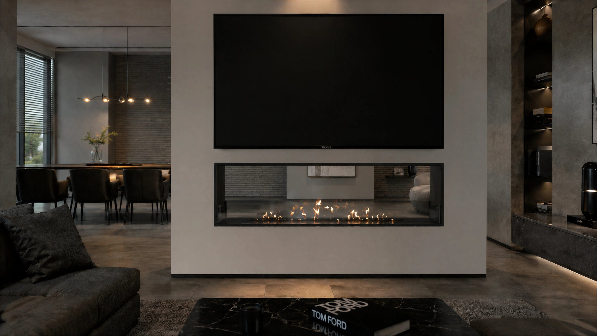 Fame Bio Ethanol Doorkijkhaard 130 cm – afbeelding 2