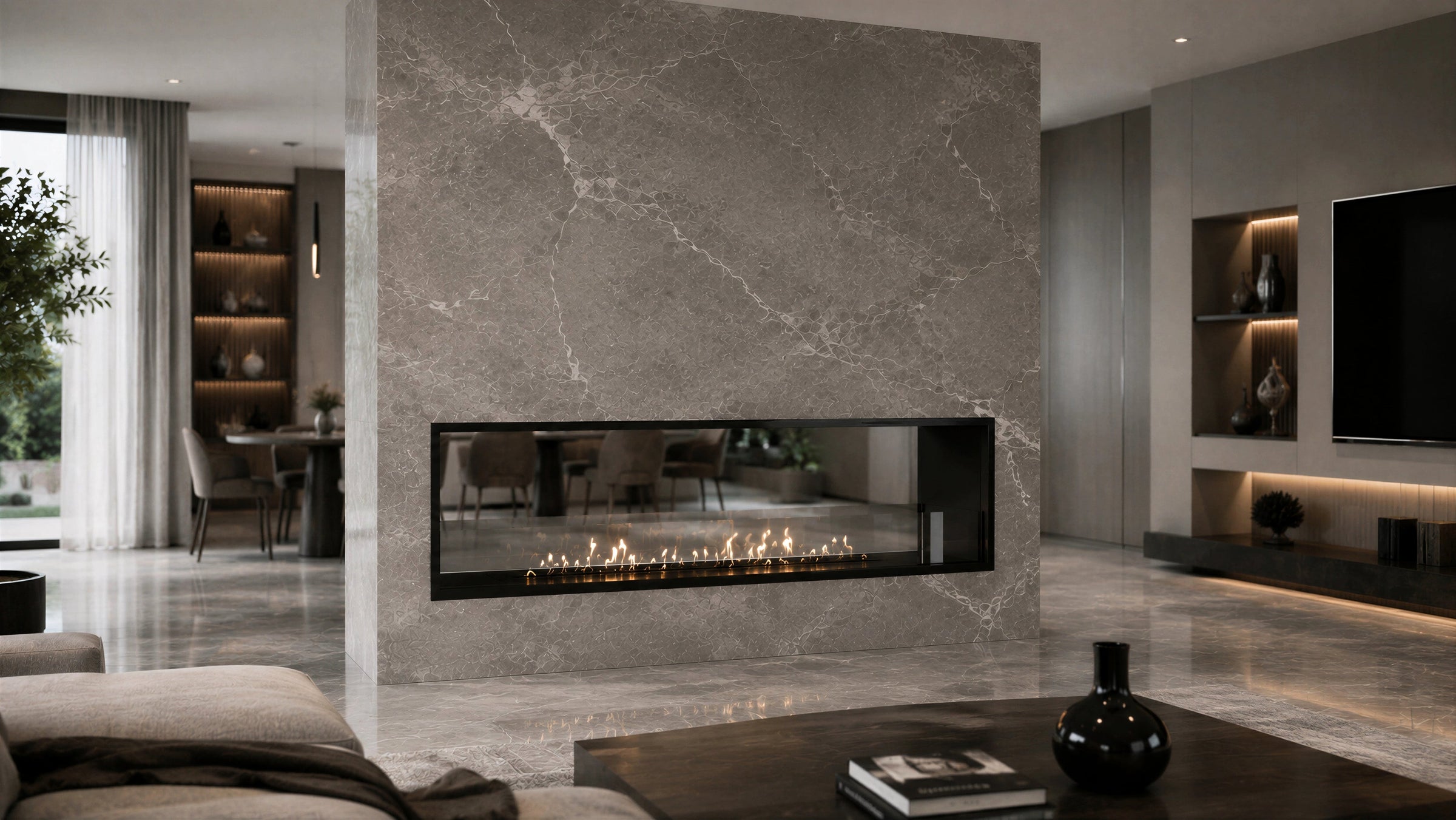 Fame Bio Ethanol Doorkijkhaard 140 cm – afbeelding 2