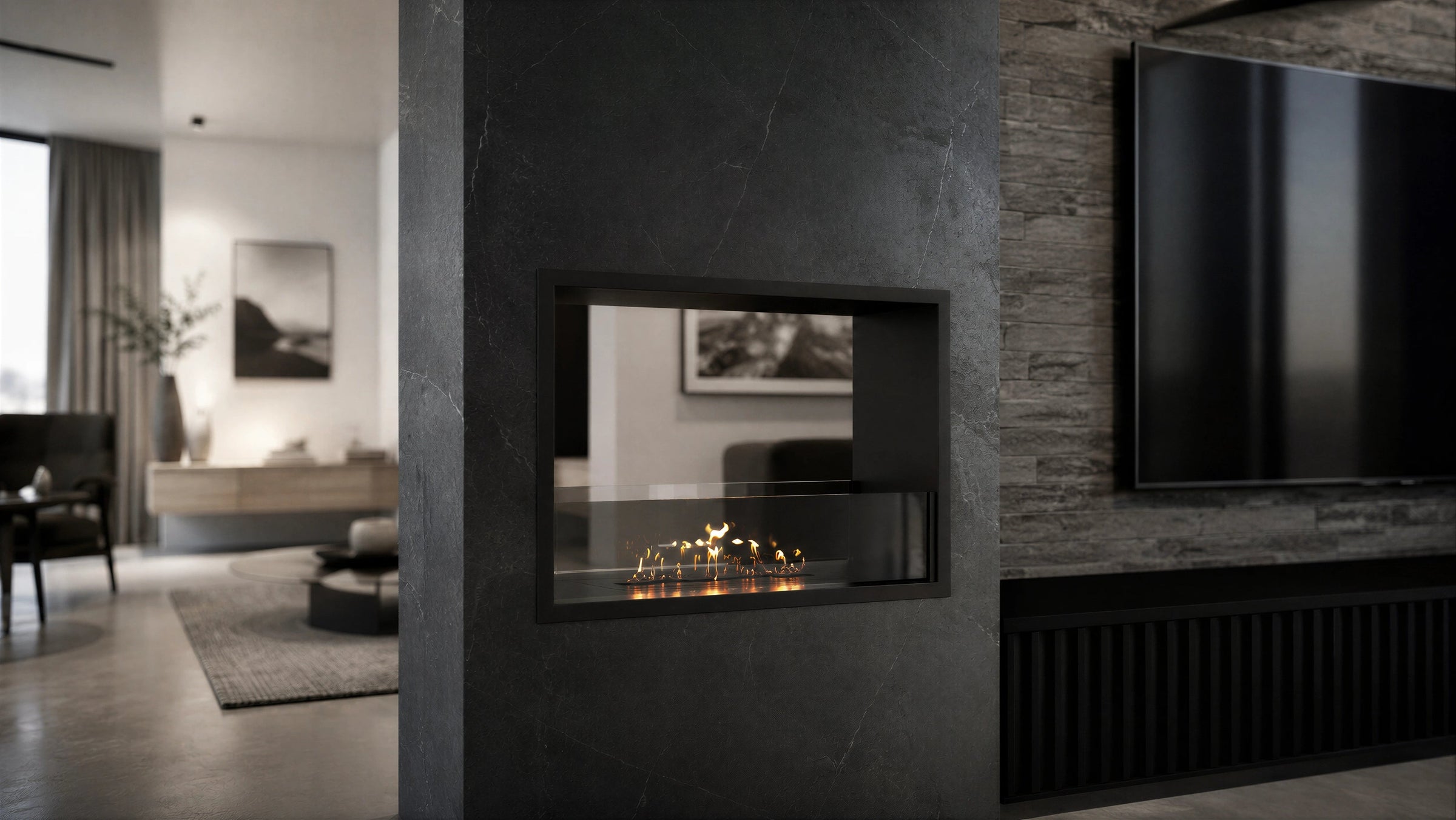 Fame Bio Ethanol Doorkijkhaard 60 cm – afbeelding 2