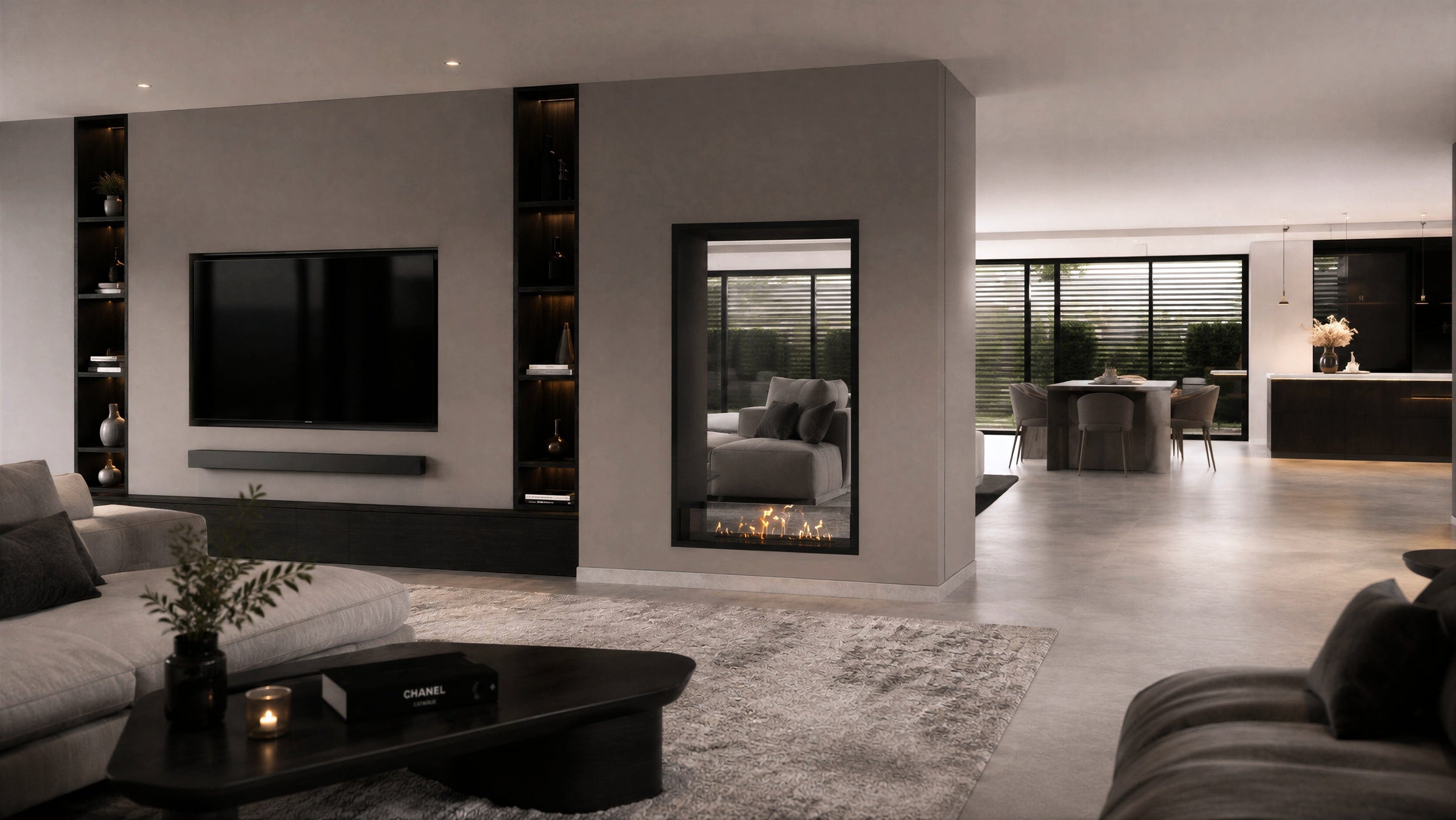 Fame Vertical Bio Ethanol Doorkijkhaard 100 x 100 cm – afbeelding 3