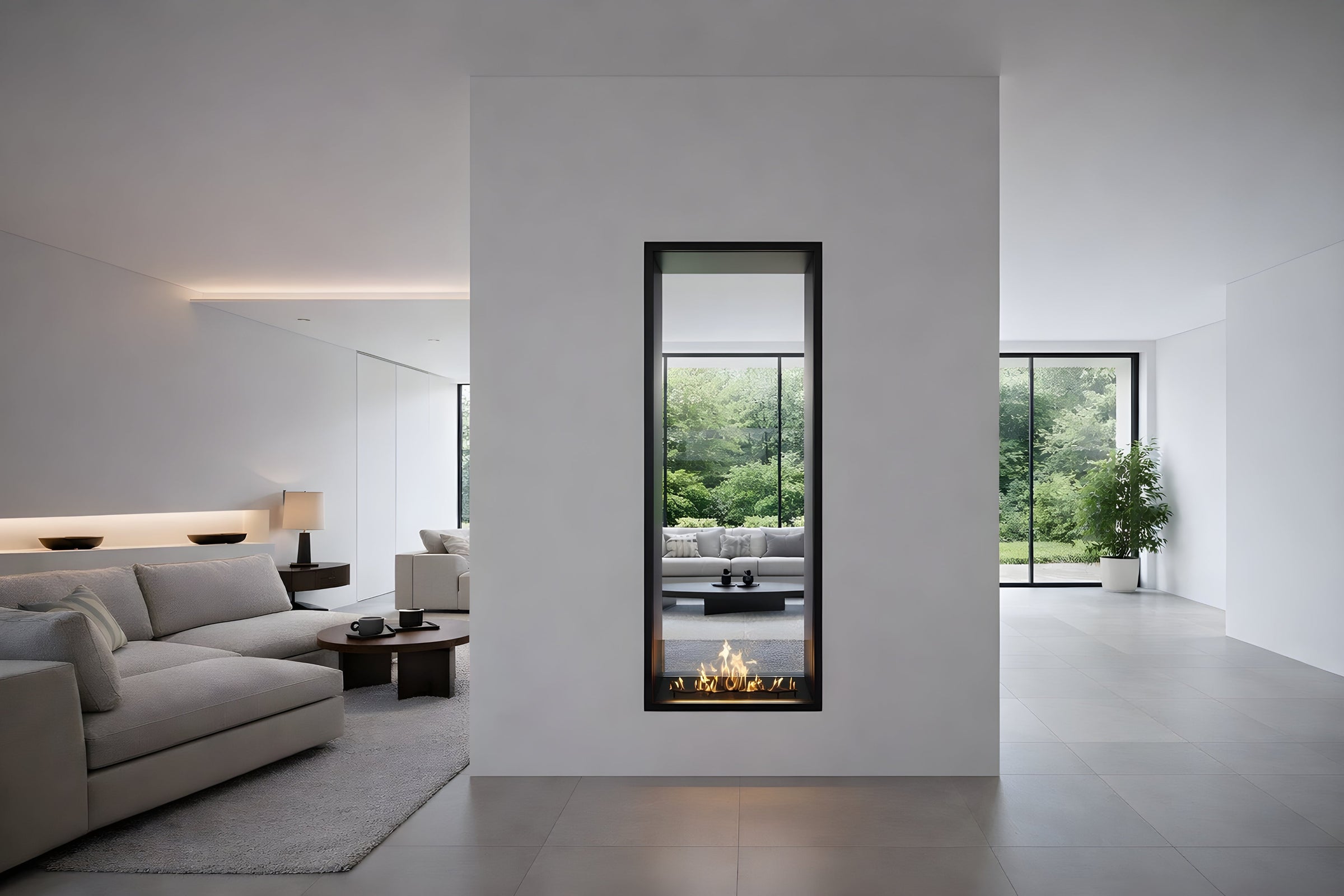 Fame Vertical Bio Ethanol Doorkijkhaard 60 x 200 cm – afbeelding 4