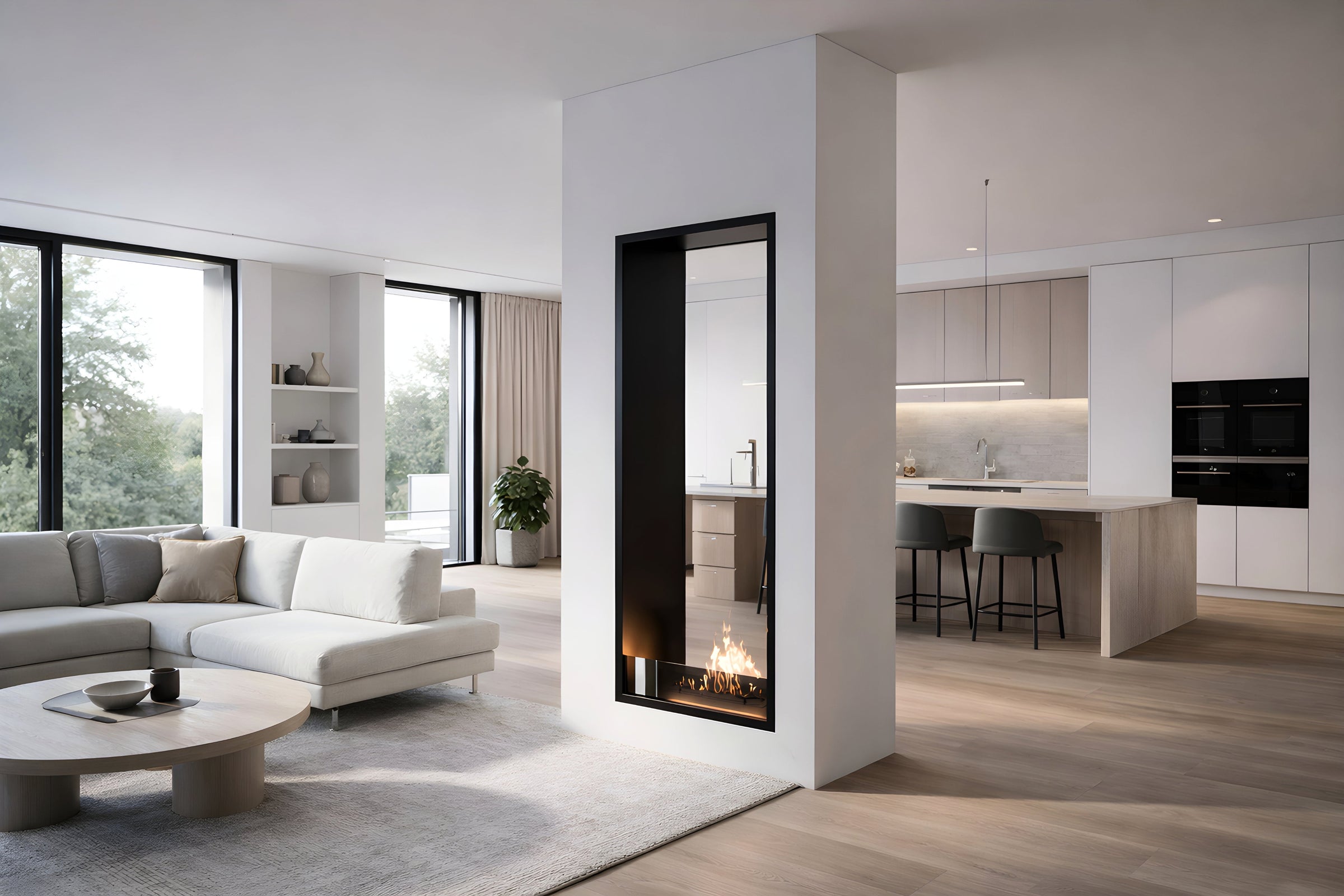 Fame Vertical Bio Ethanol Doorkijkhaard 70 x 160 cm – afbeelding 3