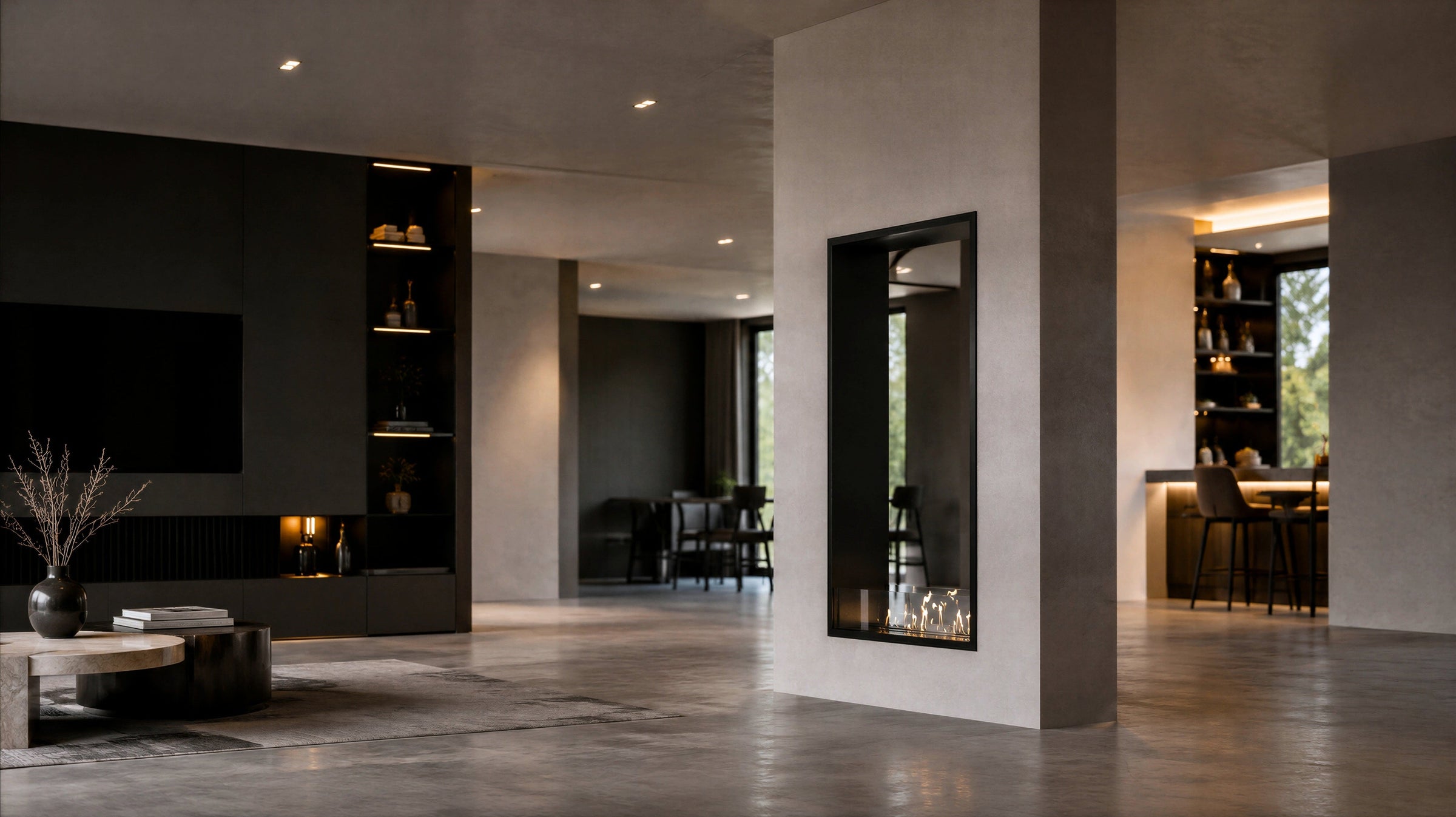 Fame Vertical Bio Ethanol Doorkijkhaard 80 x 100 cm – afbeelding 2