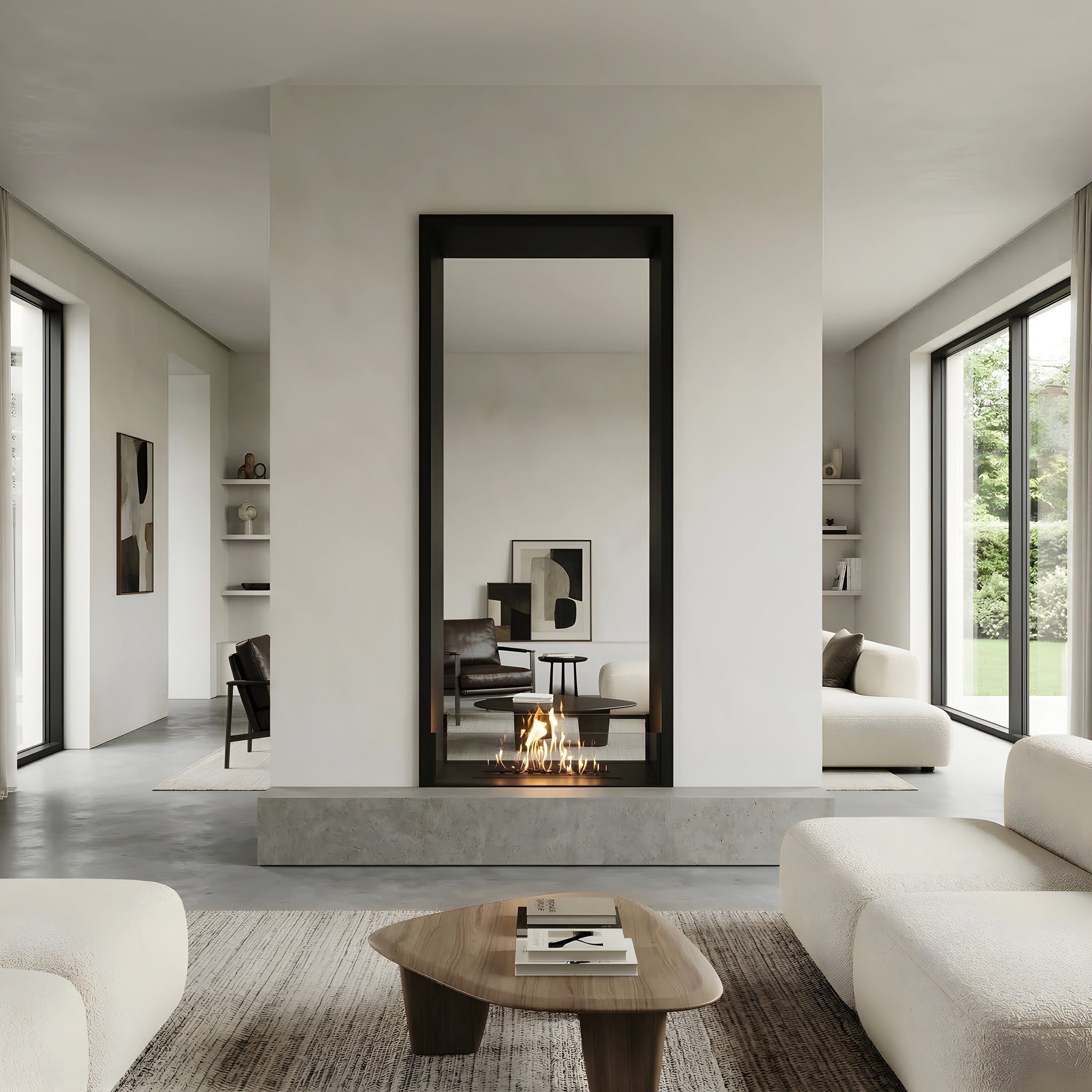 Fame Vertical Bio Ethanol Doorkijkhaard 80 x 160 cm – afbeelding 5