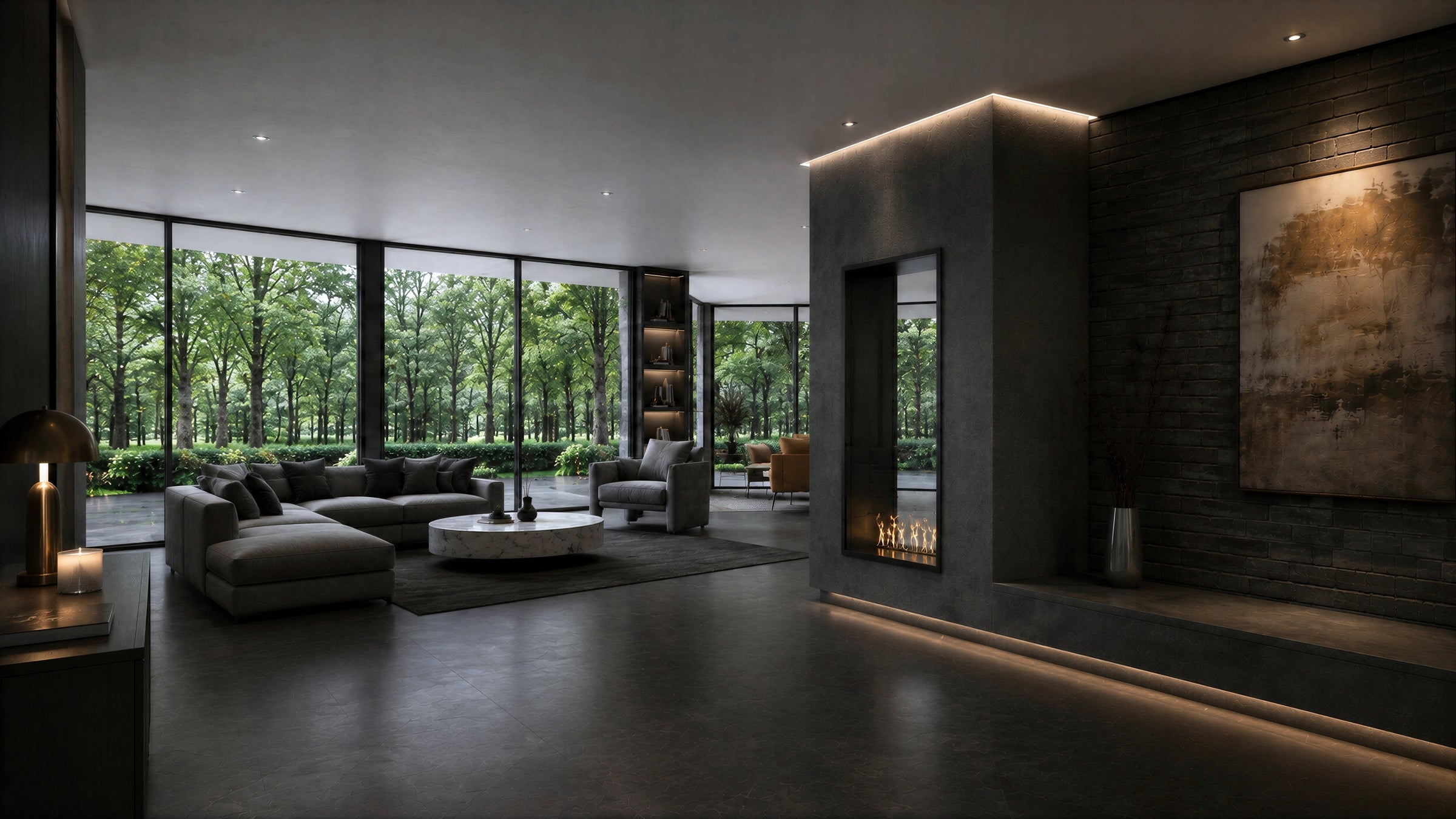 Fame Vertical Bio Ethanol Doorkijkhaard 80 x 120 cm – afbeelding 3