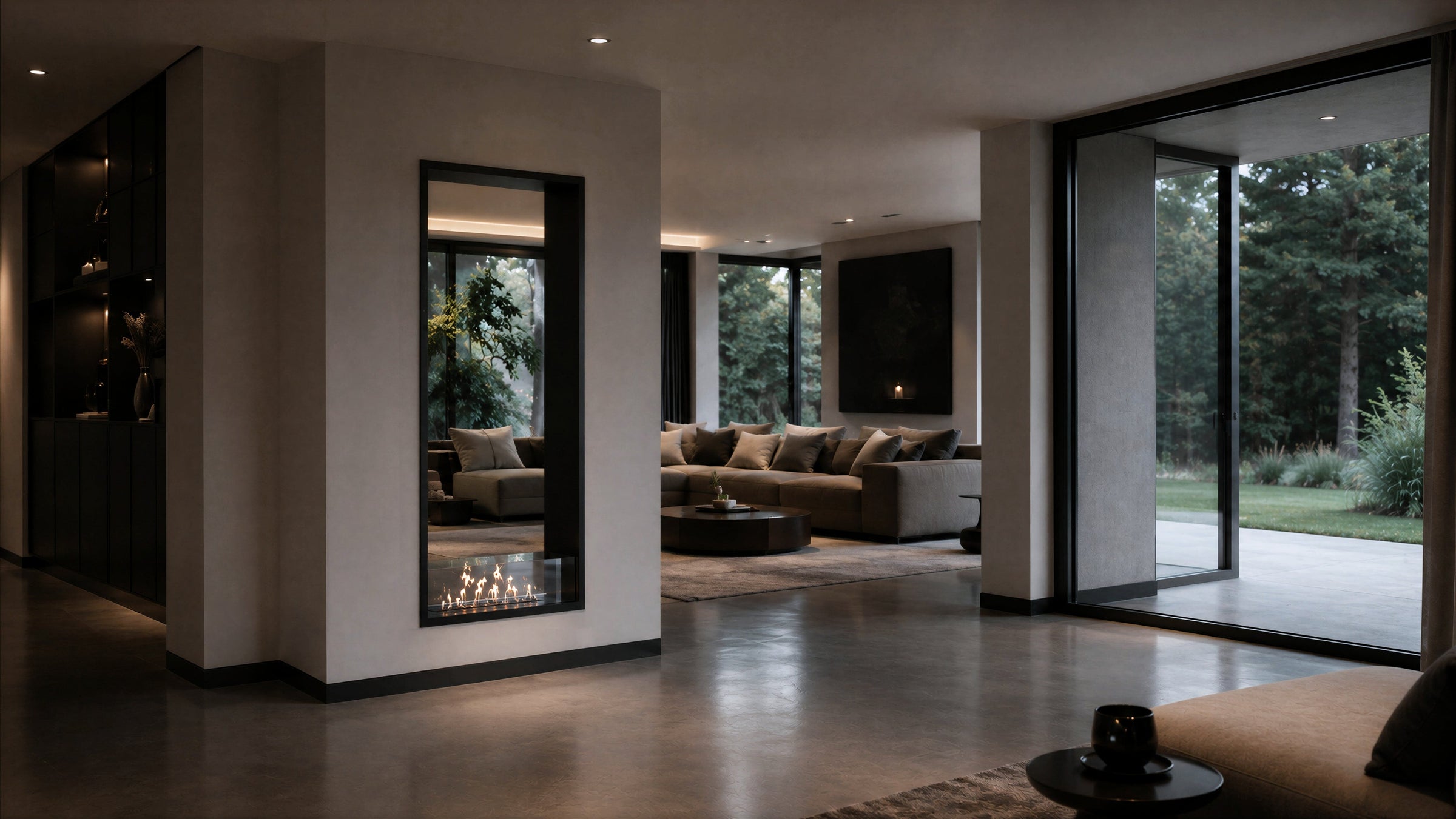Fame Vertical Bio Ethanol Doorkijkhaard 80 x 140 cm – afbeelding 3