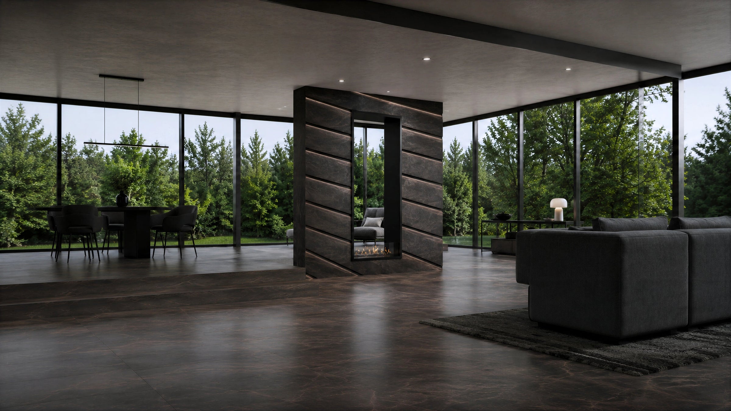 Fame Vertical Bio Ethanol Doorkijkhaard 80 x 180 cm – afbeelding 3