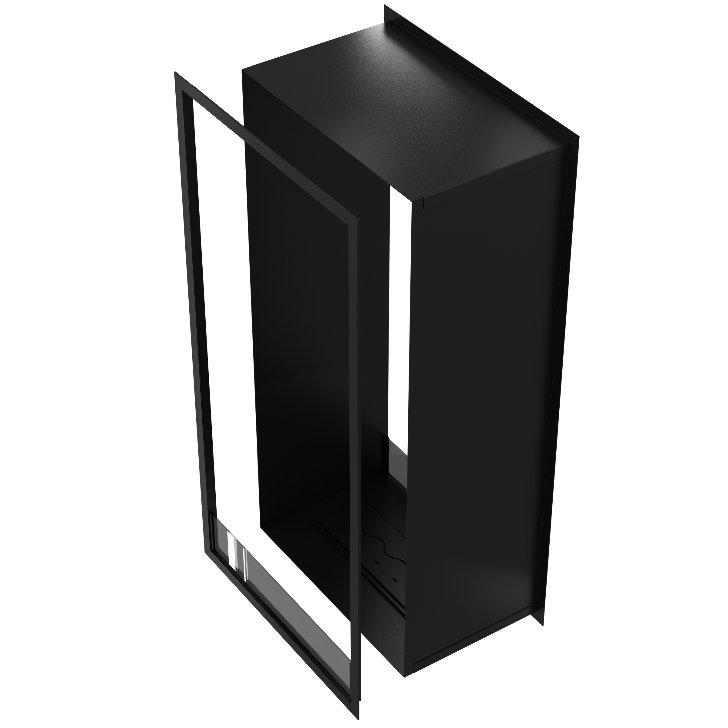 Fame Vertical Bio Ethanol Doorkijkhaard 60 x 120 cm – afbeelding 4