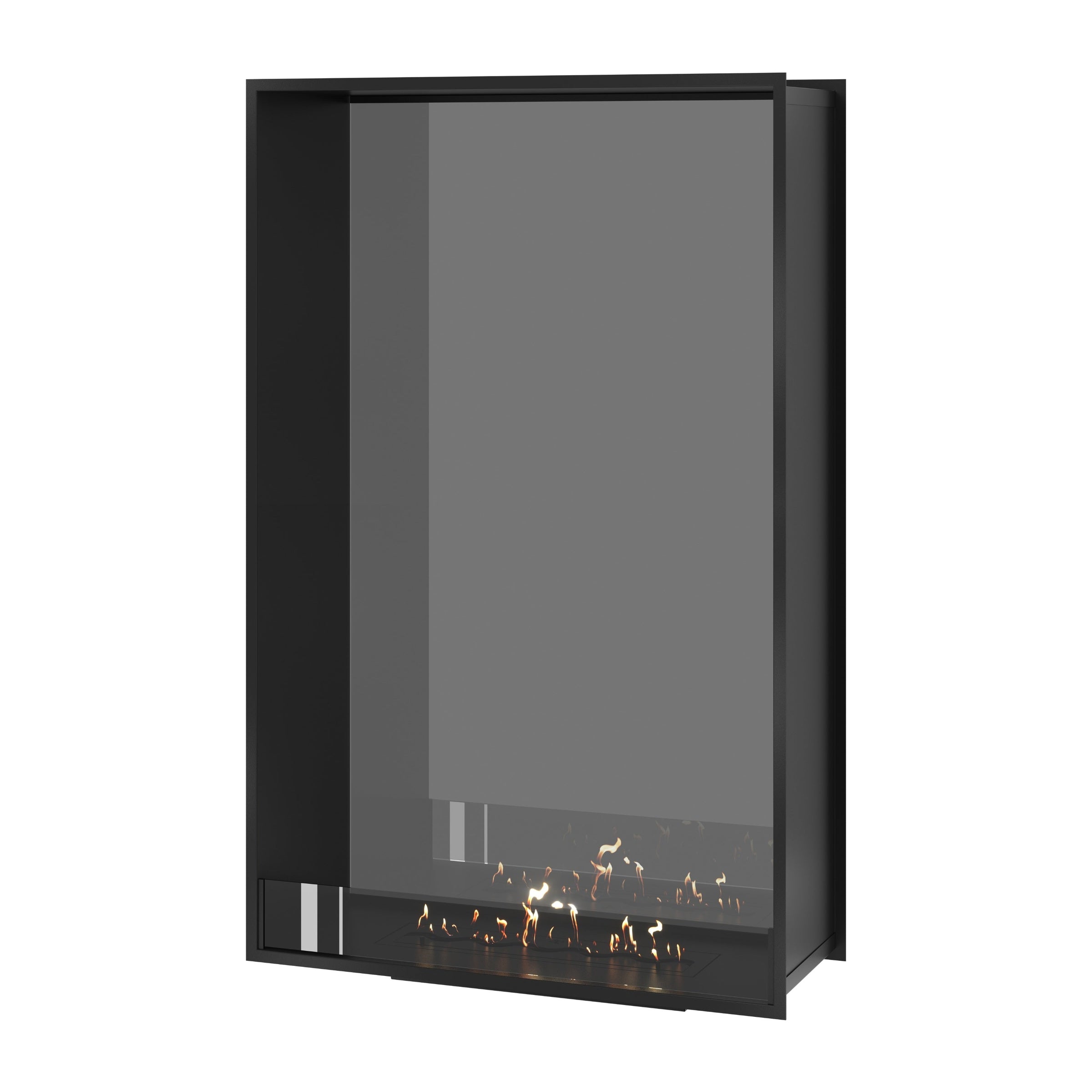 Fame Vertical Doorkijkhaard Enkel Volle Glas 100 x 180 cm – afbeelding 1