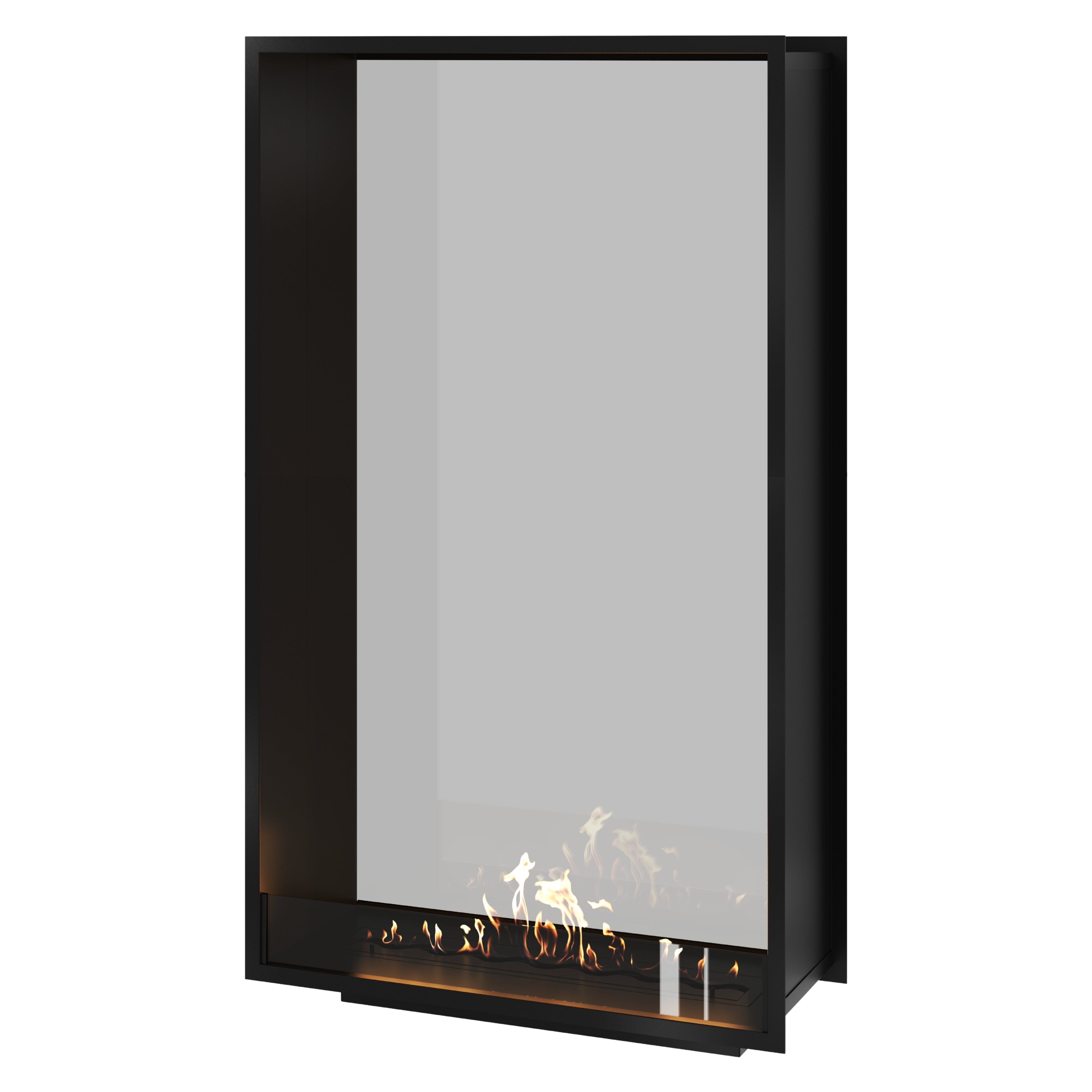 Fame Vertical Doorkijkhaard Enkel Volle Glas 100 x 200 cm – afbeelding 1