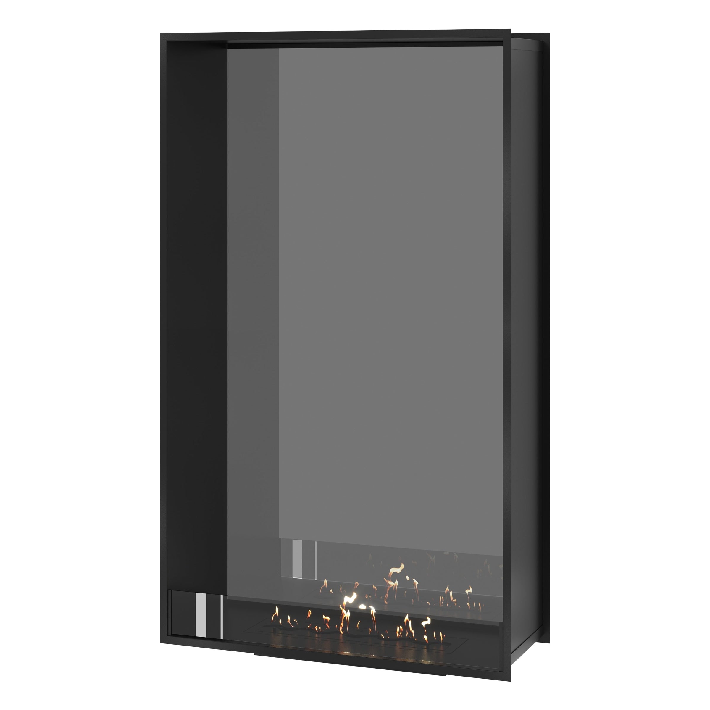 Fame Vertical Doorkijkhaard Enkel Volle Glas 100 x 200 cm – afbeelding 1
