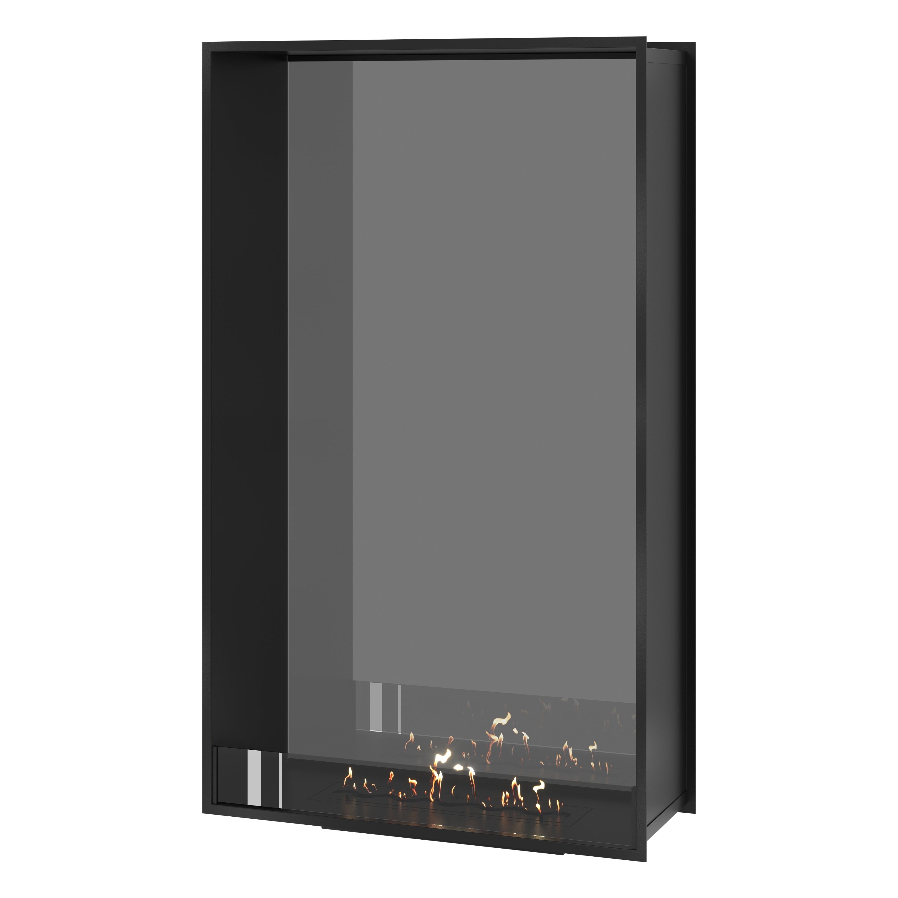 Fame Vertical Doorkijkhaard Enkel Volle Glas 100 x 200 cm – afbeelding 1