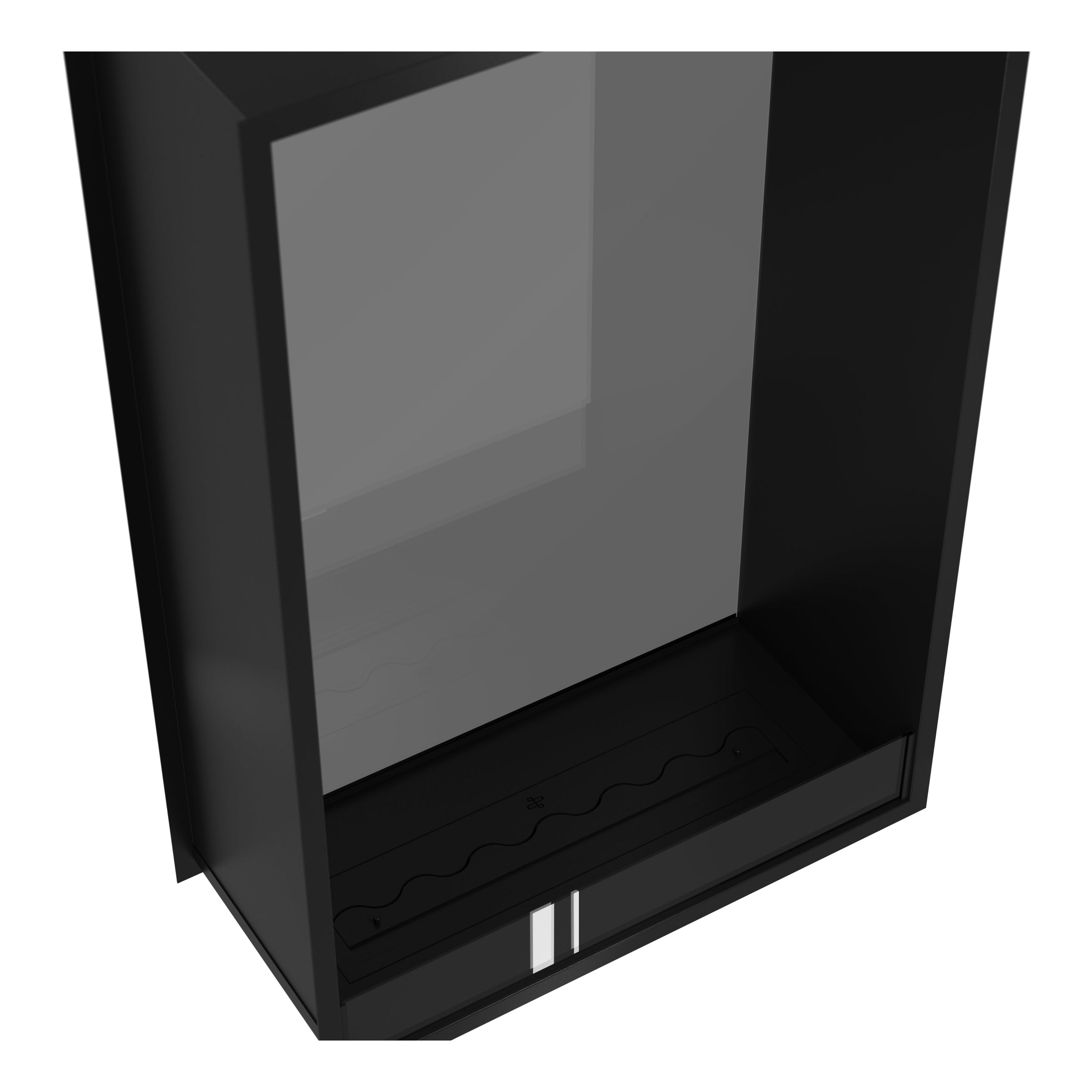 Fame Vertical Doorkijkhaard Enkel Volle Glas 100 x 200 cm – afbeelding 8