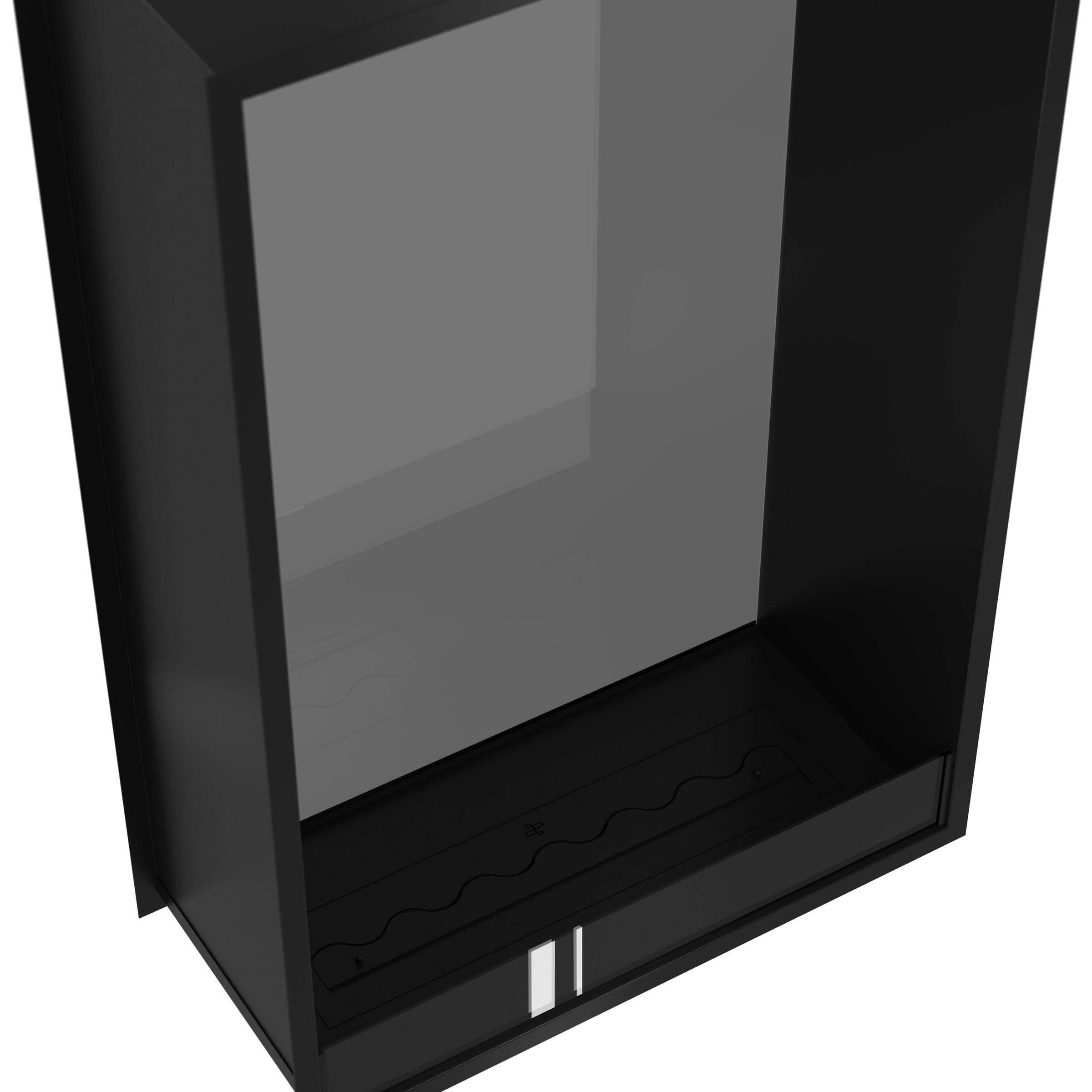 Fame Vertical Doorkijkhaard Enkel Volle Glas 90 x 180 cm – afbeelding 8