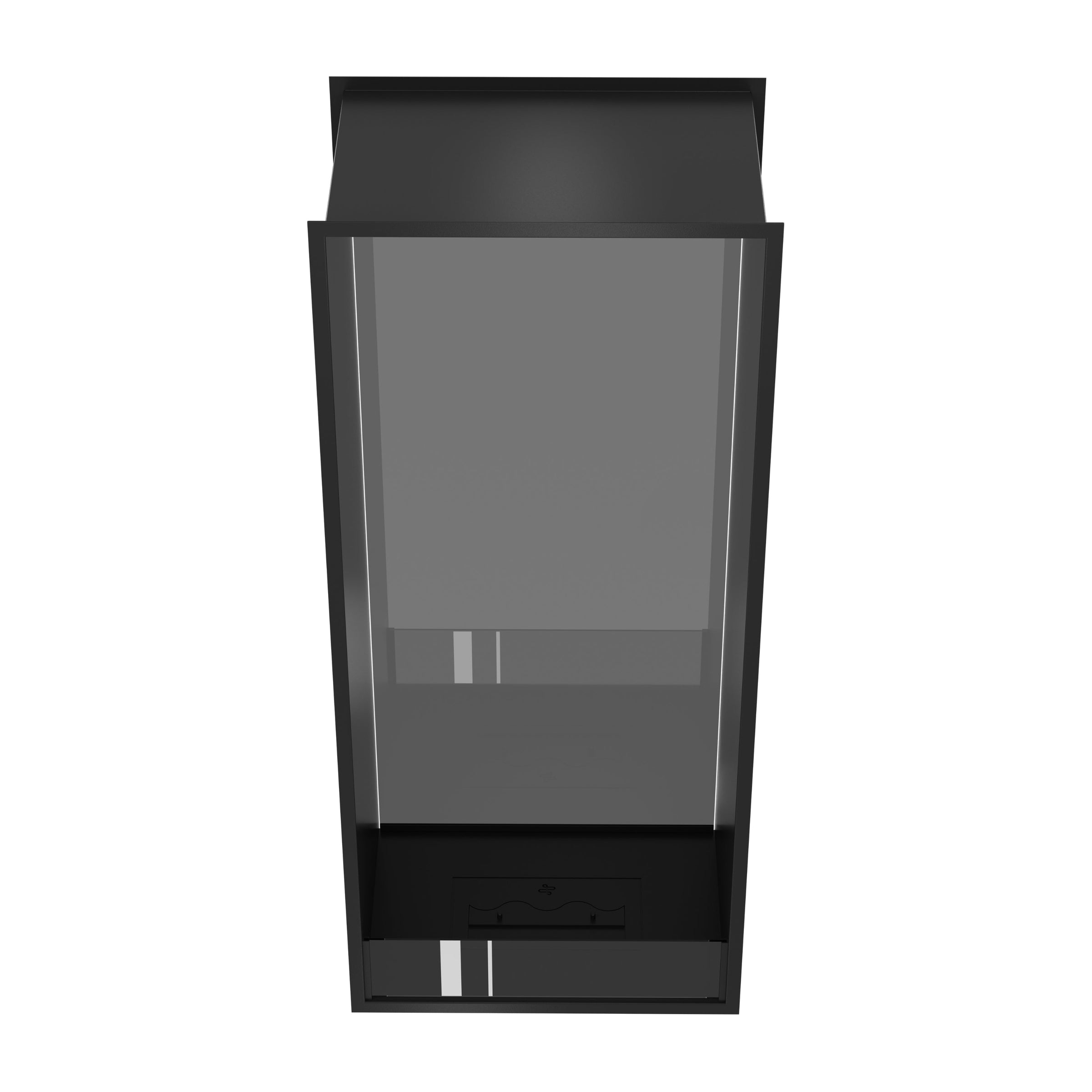 Fame Vertical Doorkijkhaard Enkel Volle Glas 60 x 100 cm – afbeelding 4